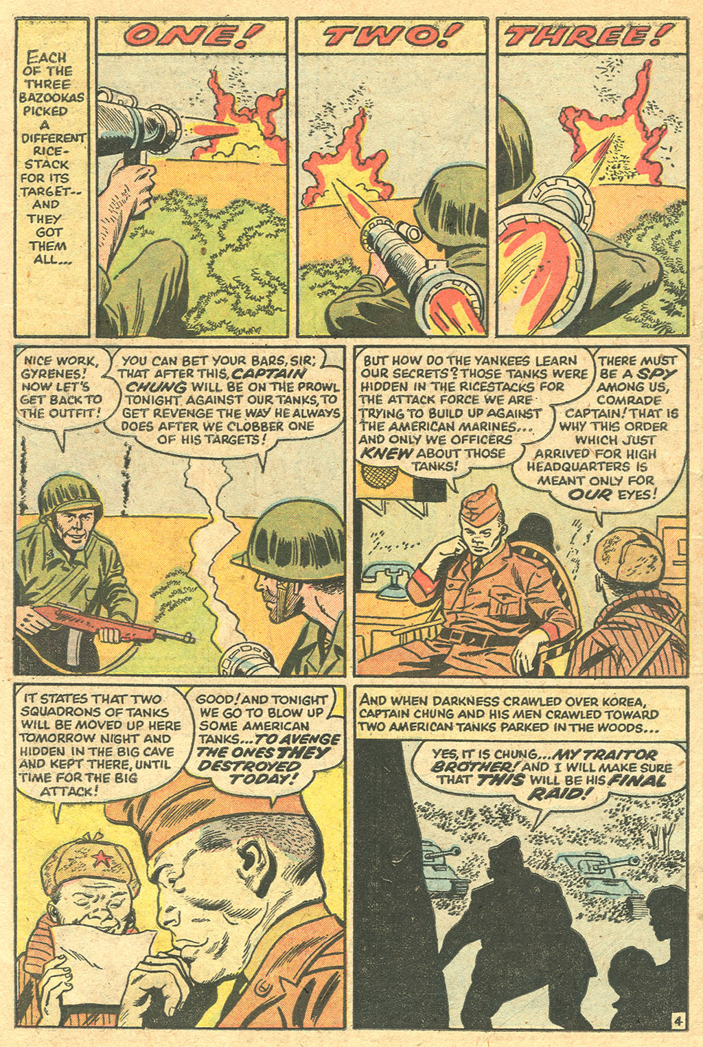 Read online Marines in Action comic -  Issue #9 - 6