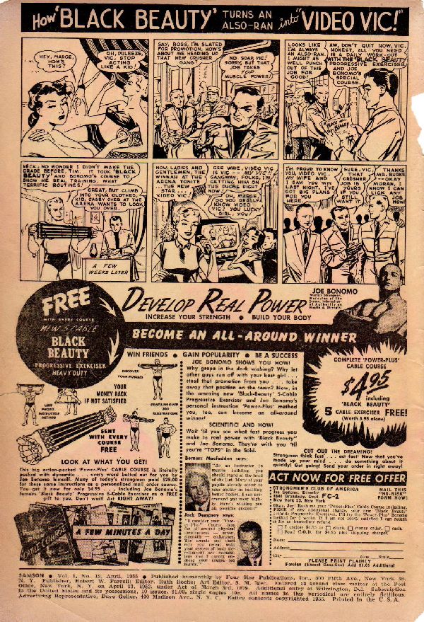 Read online Samson (1955) comic -  Issue #12 - 2