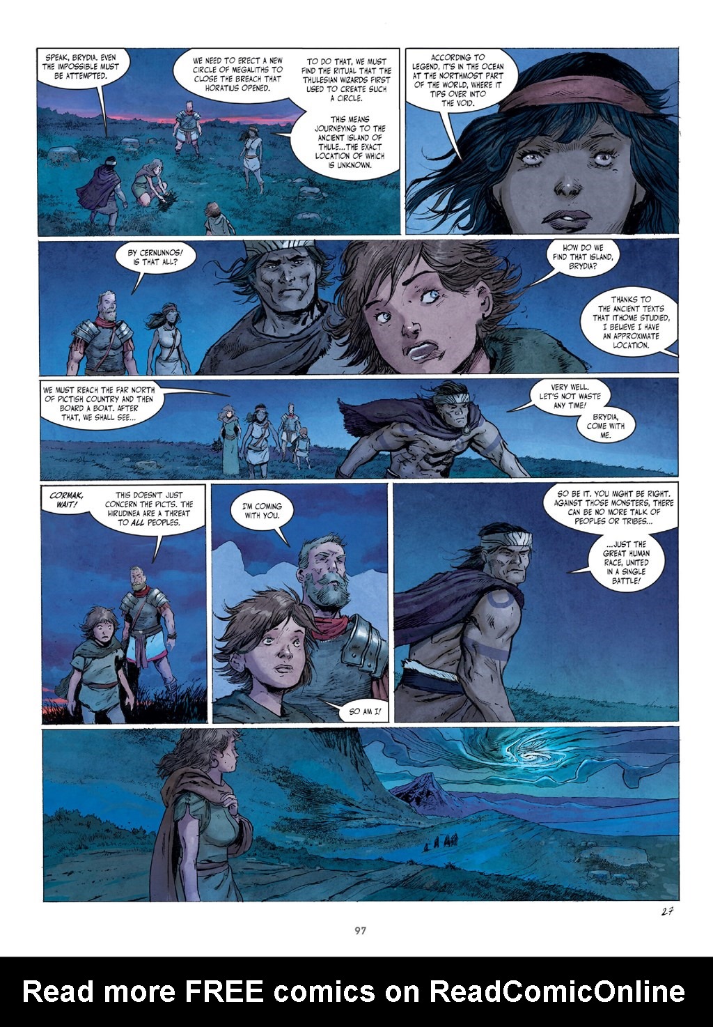 Read online The Shadows of Thule comic -  Issue # TPB - 96