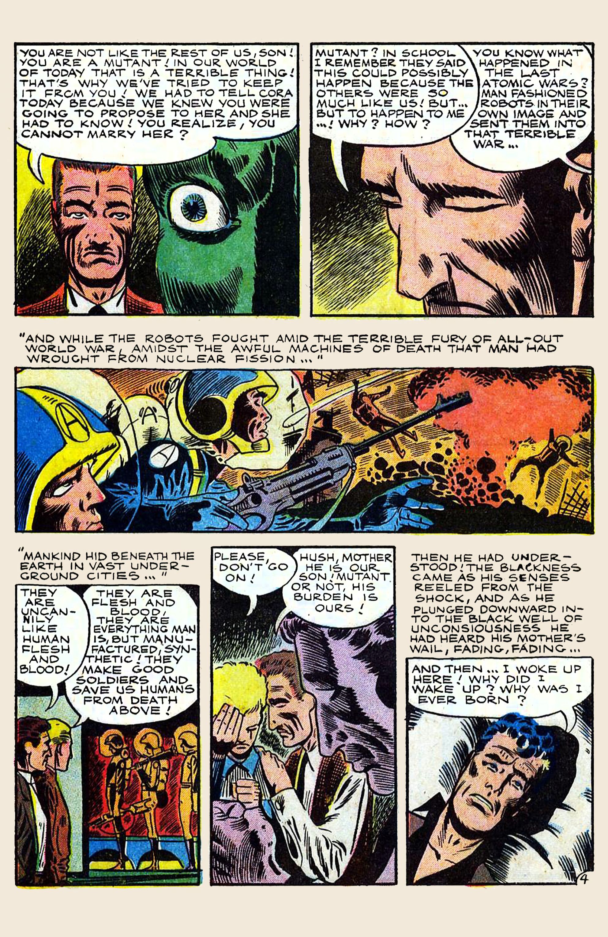 Read online J. Werner presents Classic Pulp comic -  Issue # Robots - 31