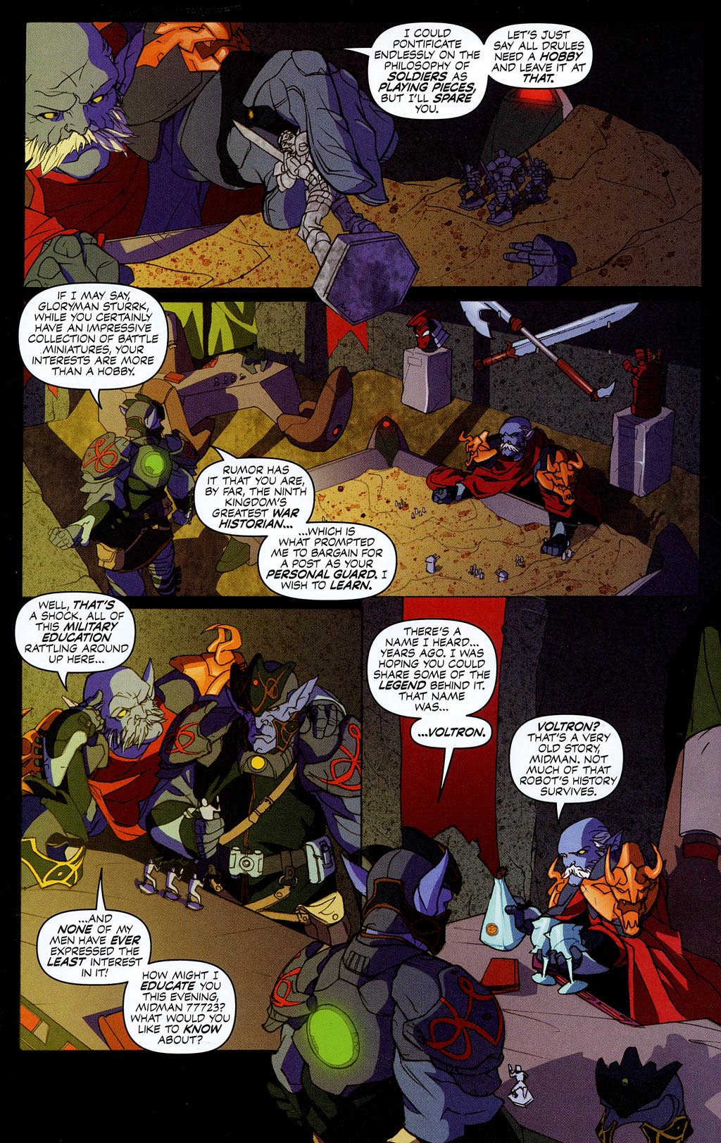 Read online Voltron: Defender of the Universe comic -  Issue #11 - 22