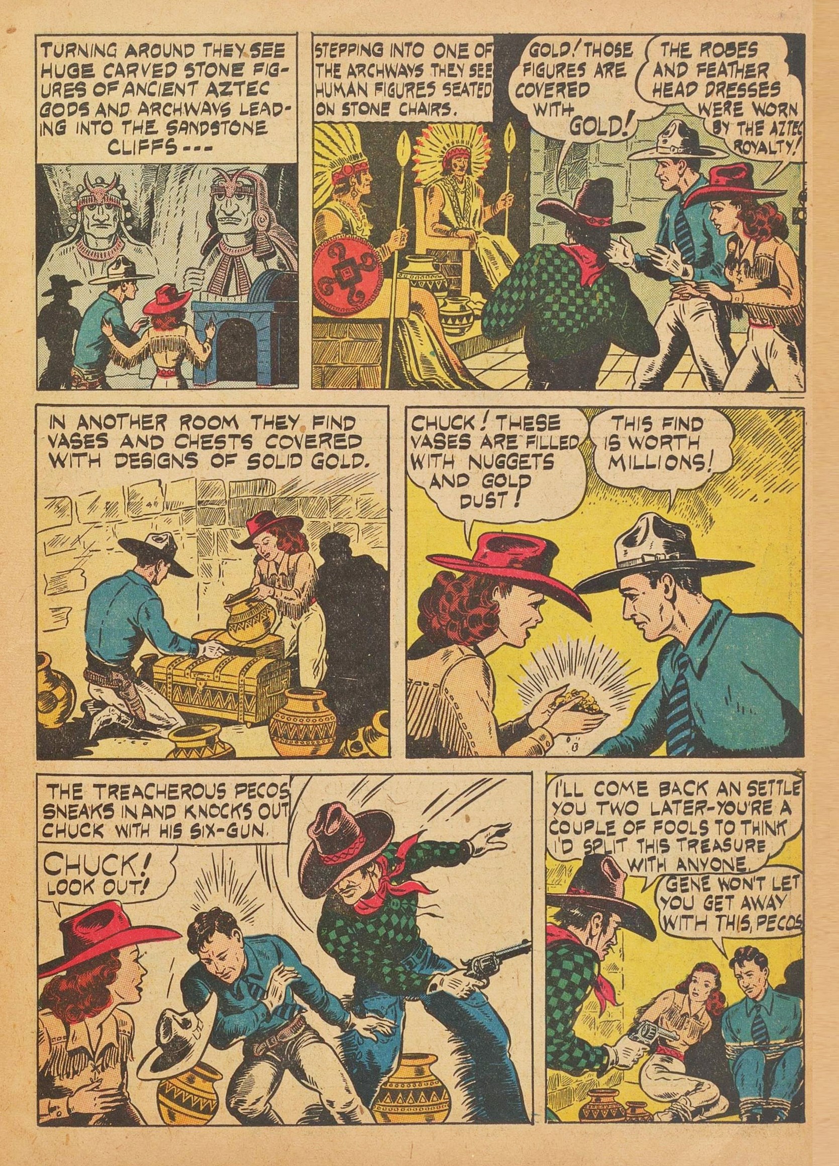 Read online Gene Autry Comics comic -  Issue #3 - 19