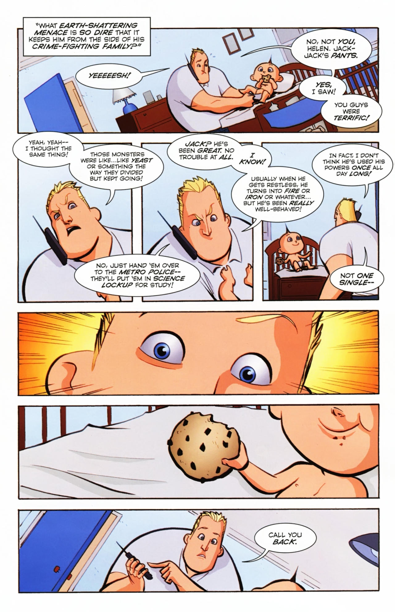 Read online The Incredibles: Family Matters comic -  Issue #3 - 21