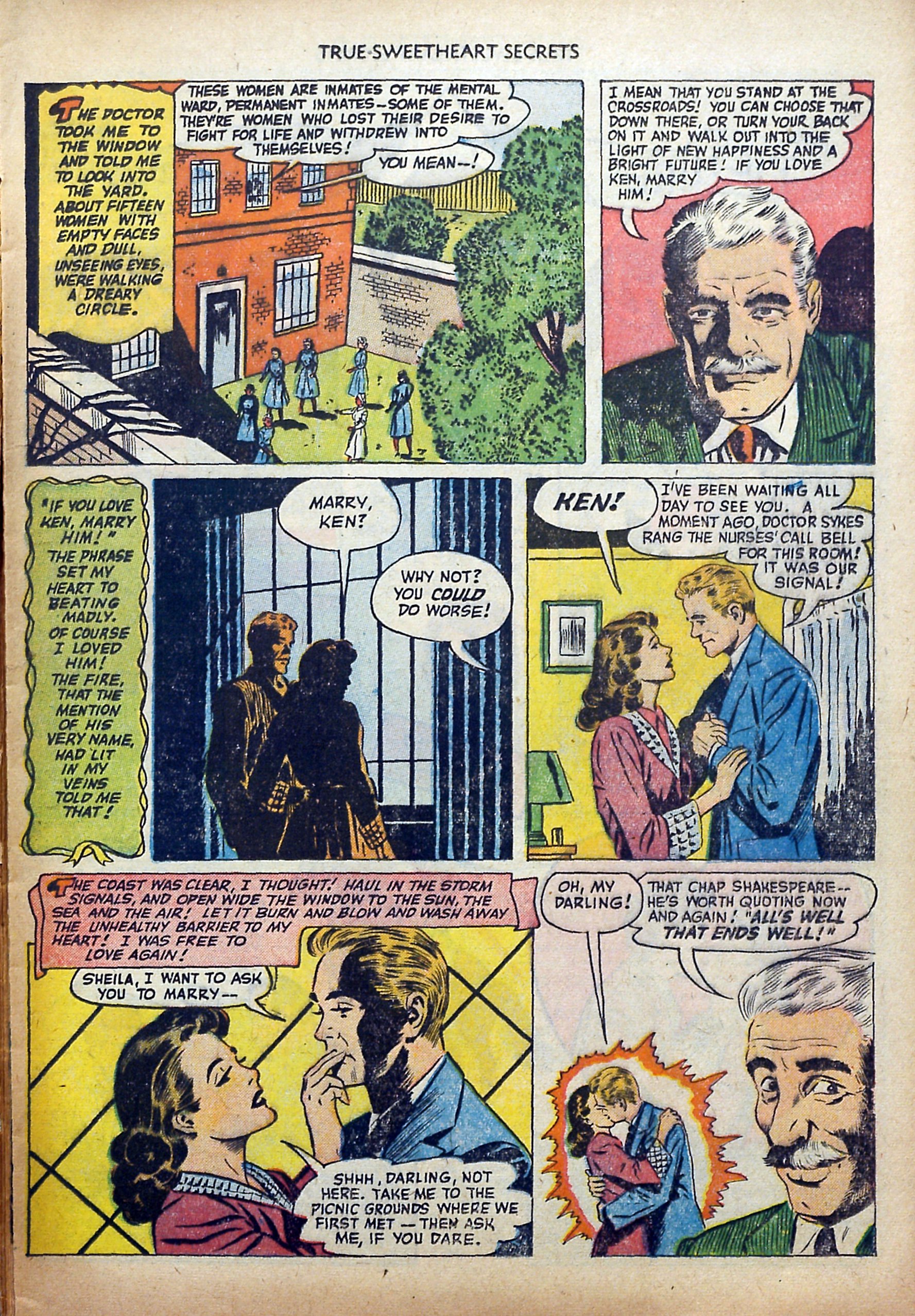 Read online True Sweetheart Secrets comic -  Issue #7 - 13