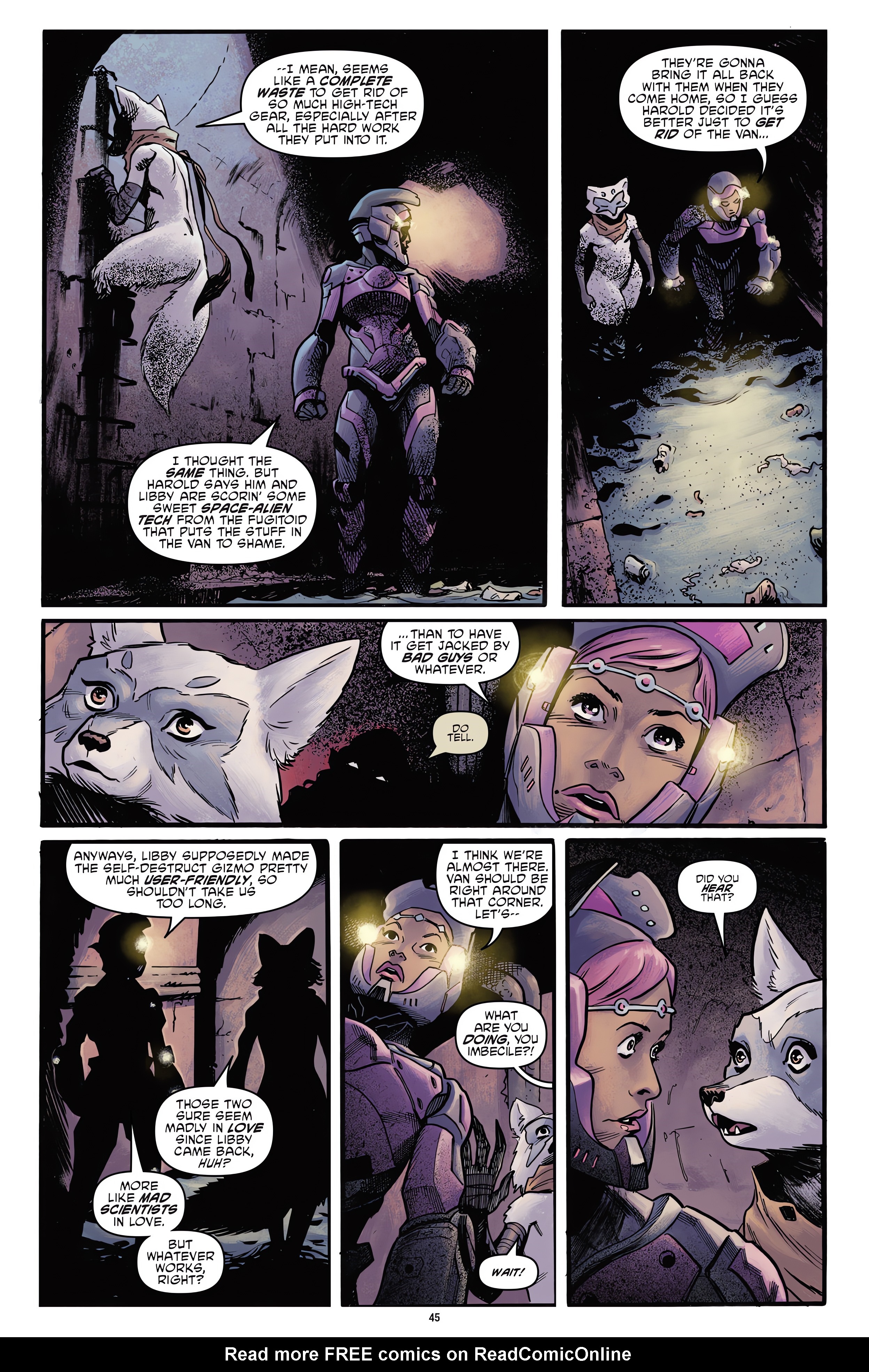 Read online Teenage Mutant Ninja Turtles: The IDW Collection comic -  Issue # TPB 14 (Part 1) - 45