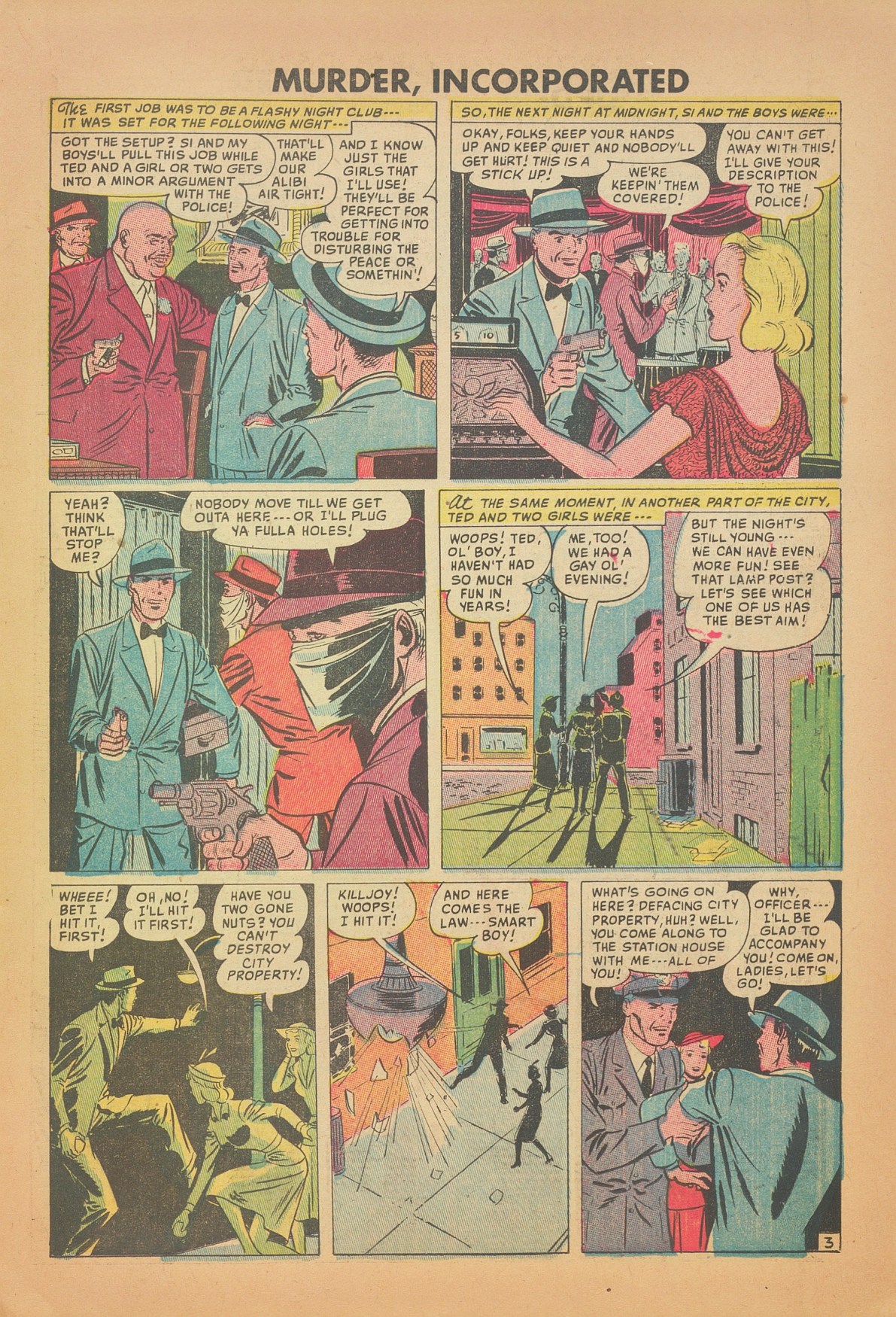 Read online Murder Incorporated (1950) comic -  Issue #2 - 15