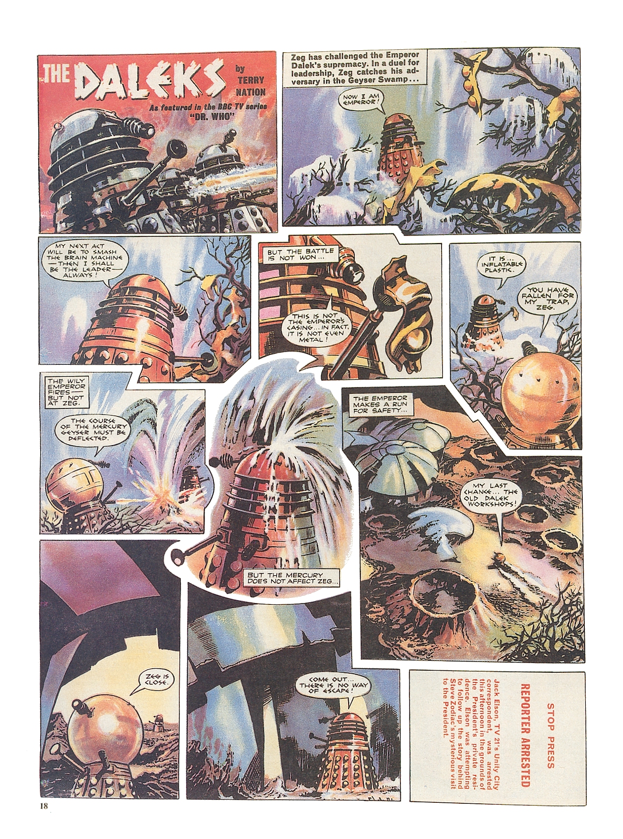 Read online Dalek Chronicles comic -  Issue # TPB - 18