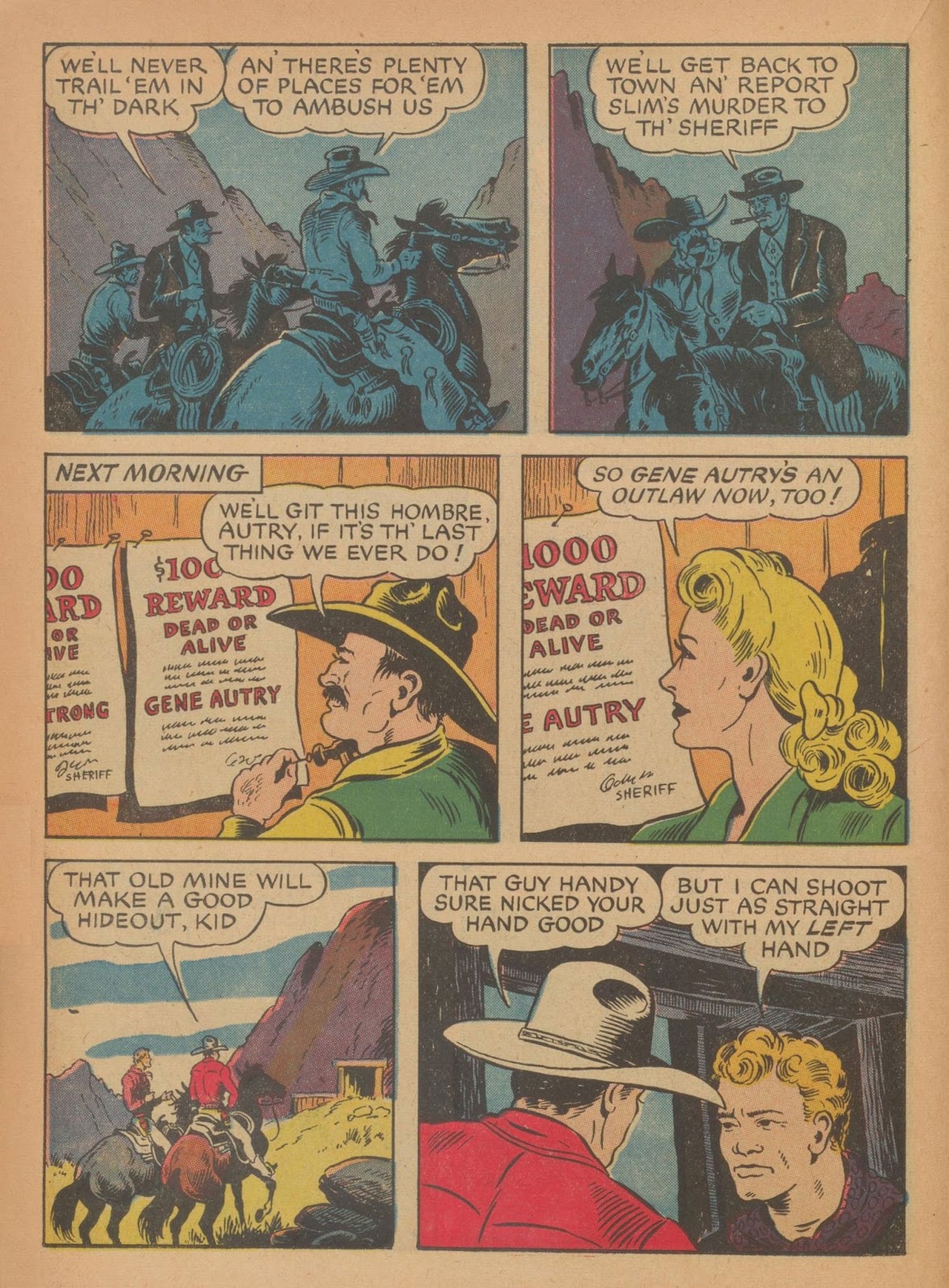 Gene Autry Comics issue 4 - Page 24