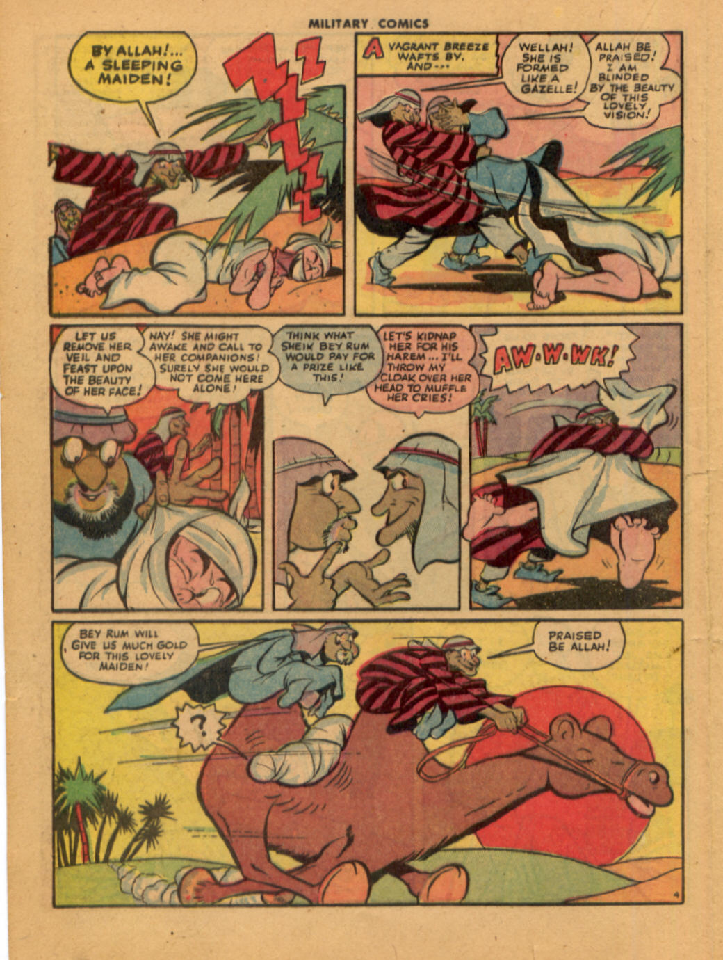 Read online Military Comics comic -  Issue #30 - 33