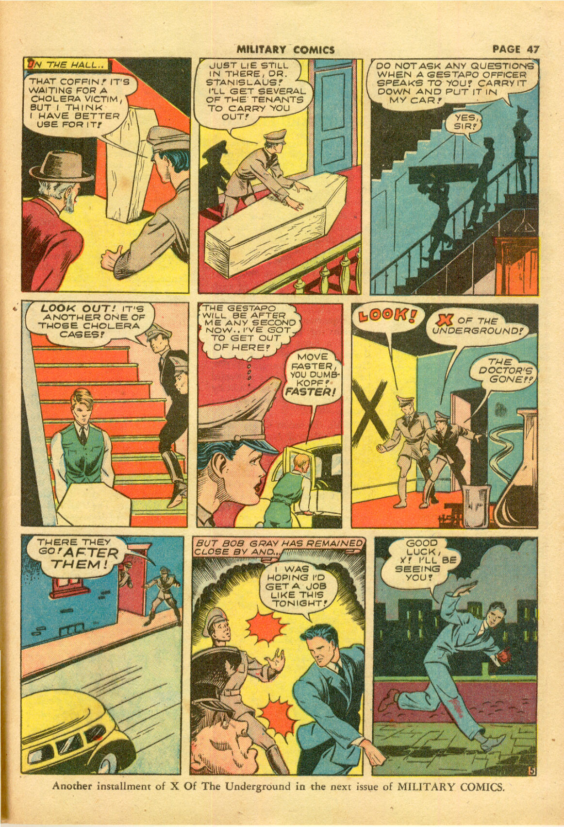 Read online Military Comics comic -  Issue #11 - 49