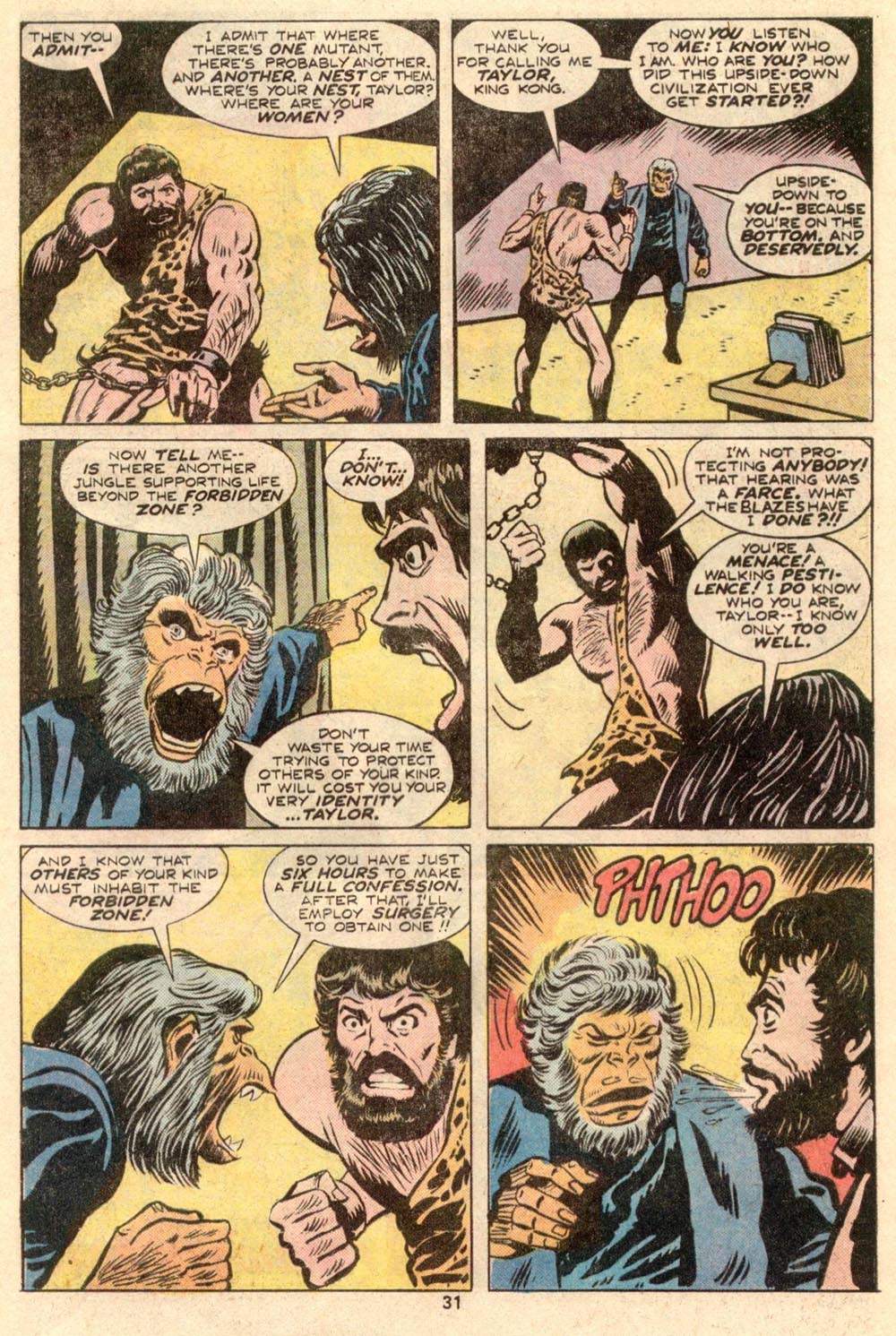 Read online Adventures on the Planet of the Apes comic -  Issue #4 - 21
