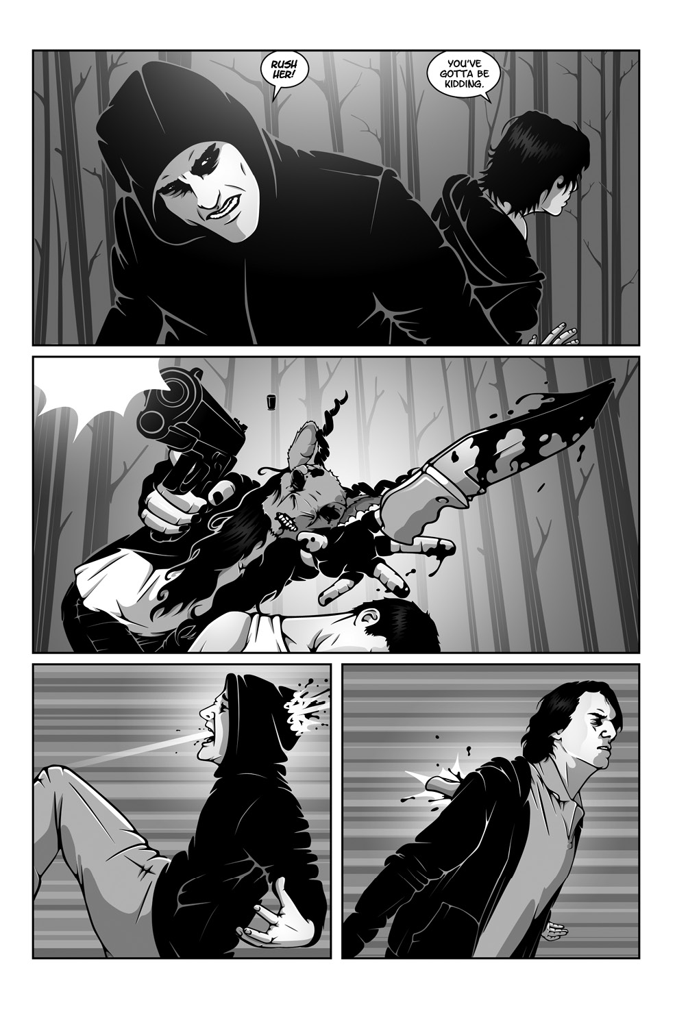 Read online Hollow Girl comic -  Issue #8 - 36