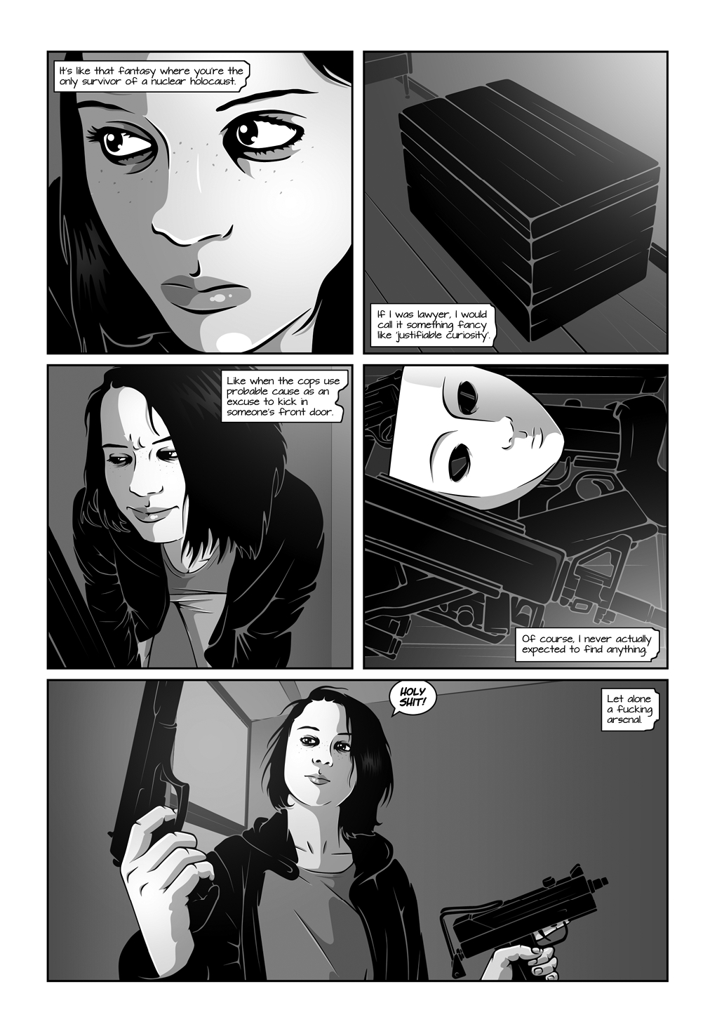 Read online Hollow Girl comic -  Issue #9 - 21