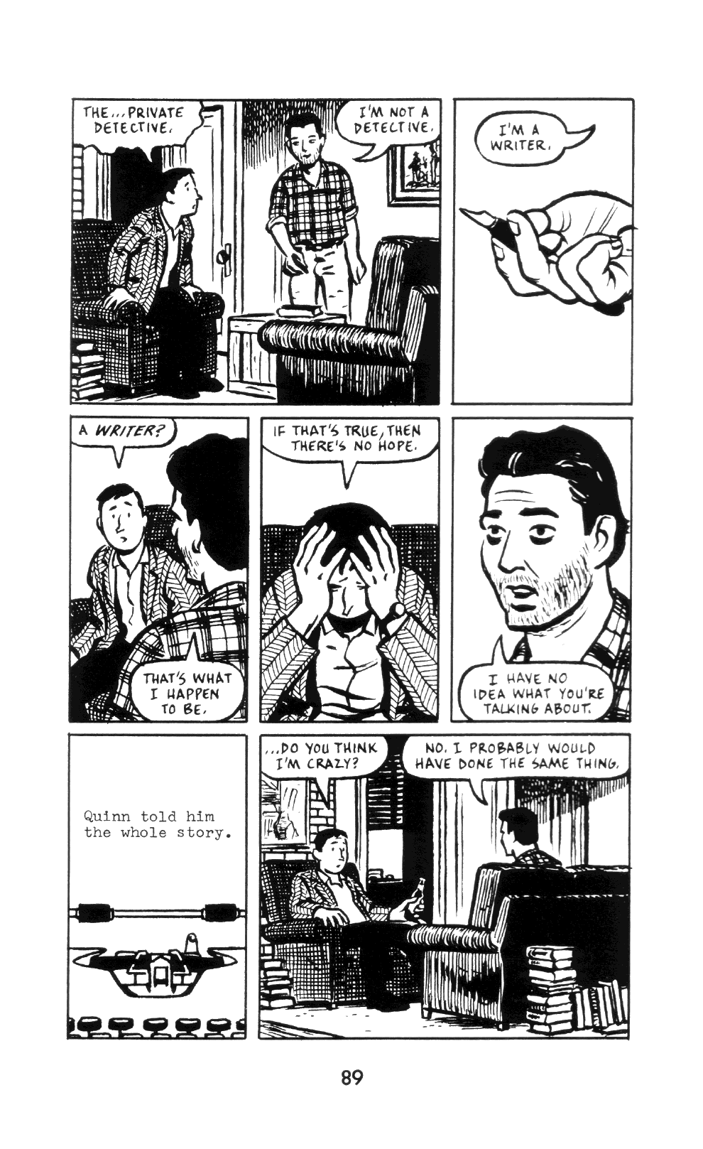 Read online City of Glass comic -  Issue # Full - 95