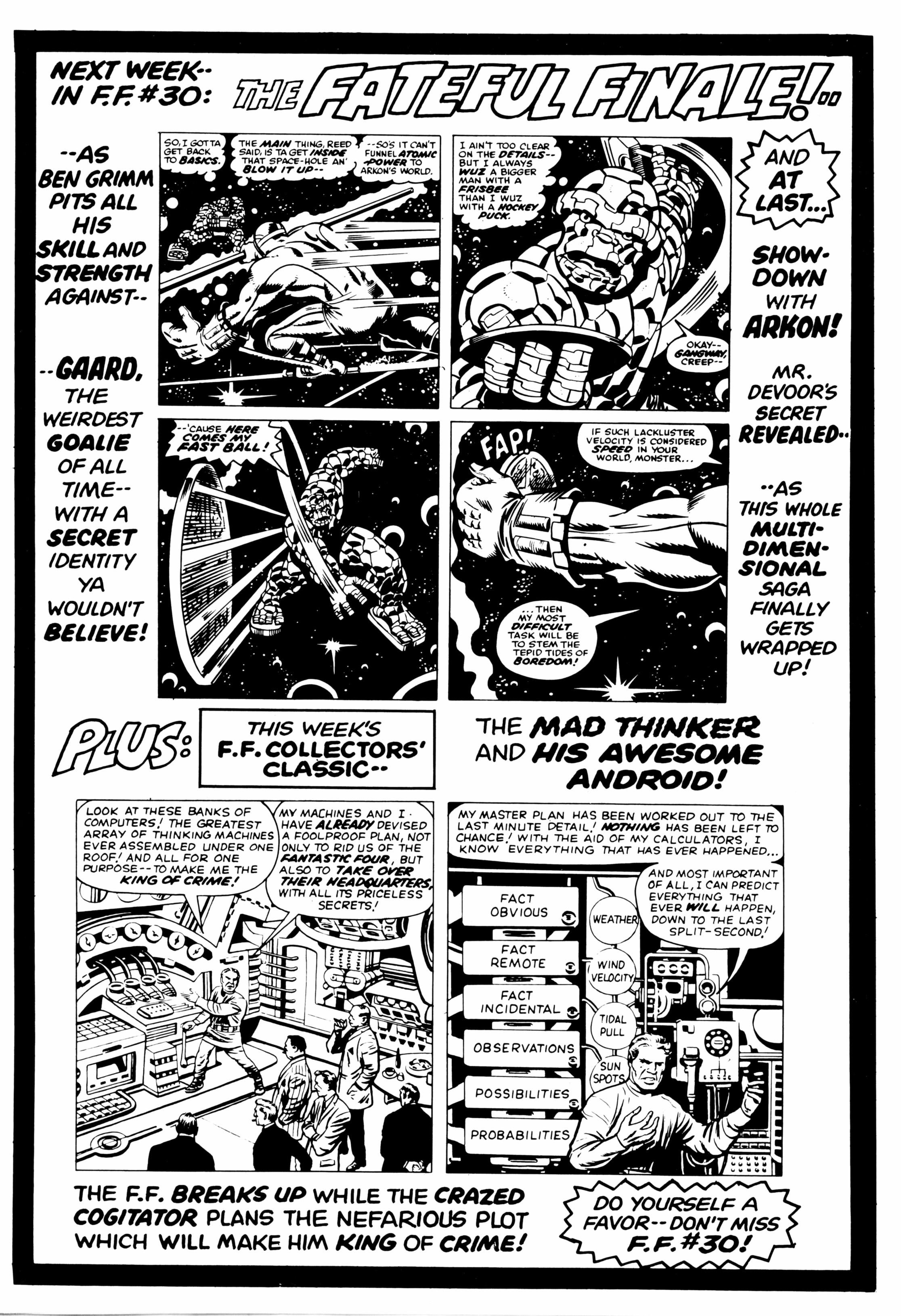 Read online Fantastic Four (1982) comic -  Issue #29 - 34