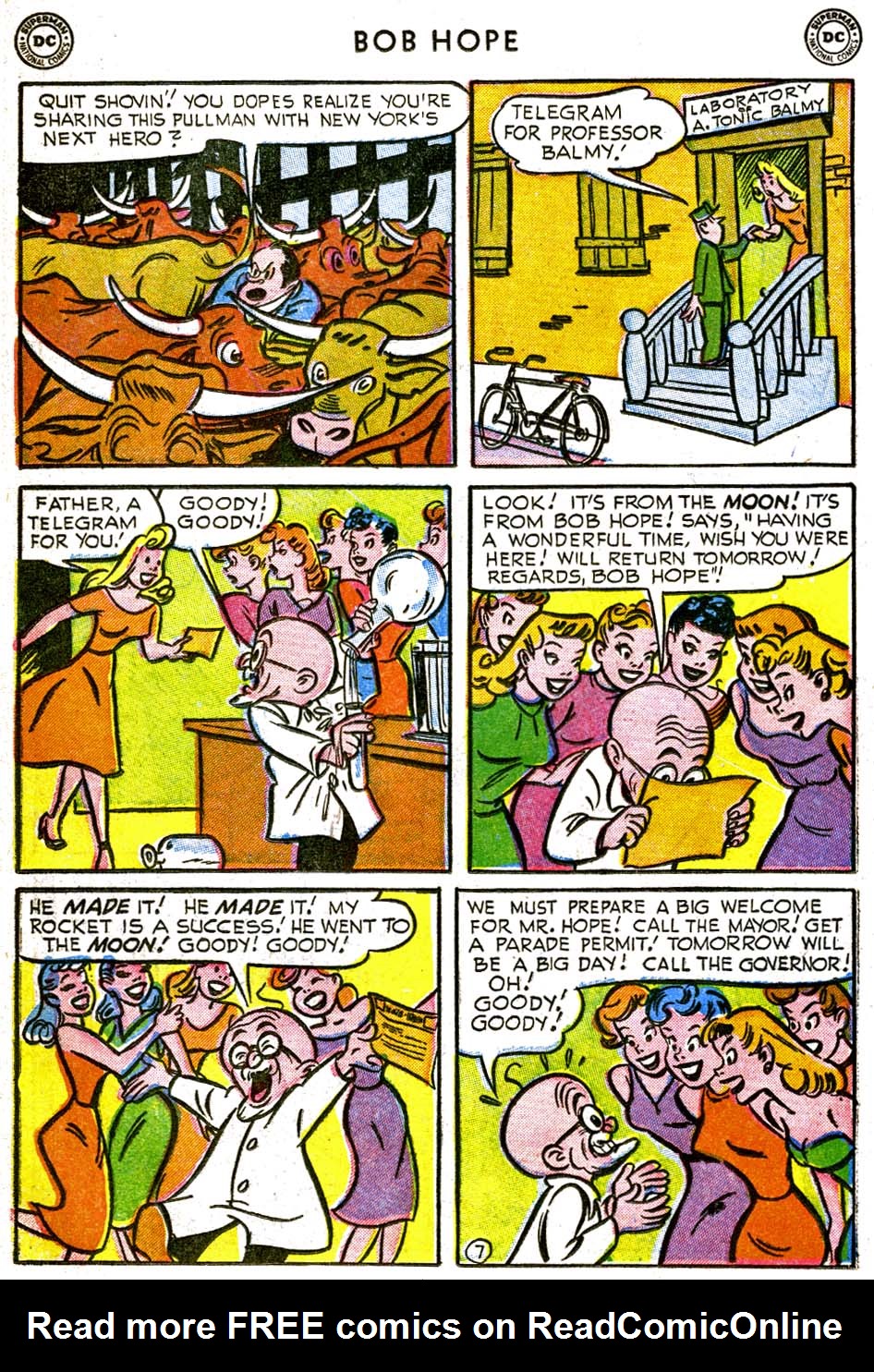 Read online The Adventures of Bob Hope comic -  Issue #24 - 32