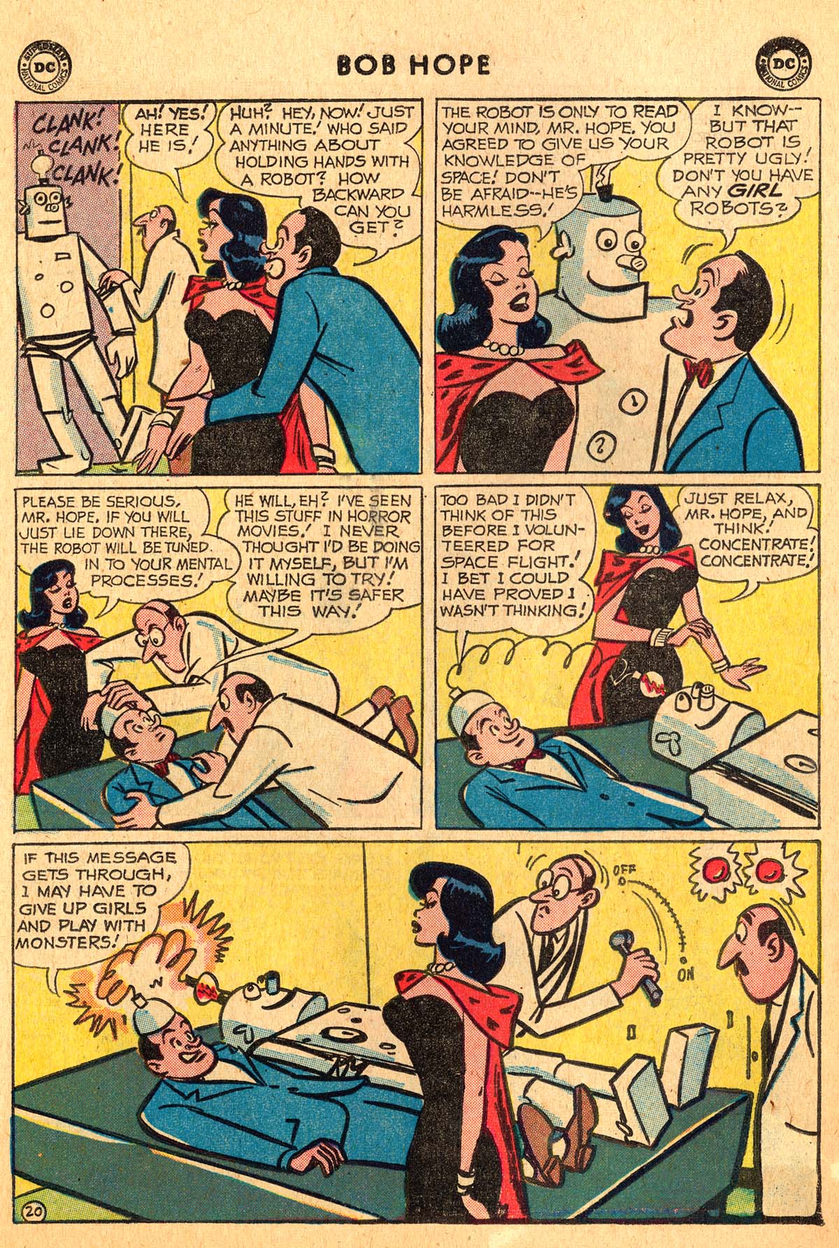 Read online The Adventures of Bob Hope comic -  Issue #60 - 26