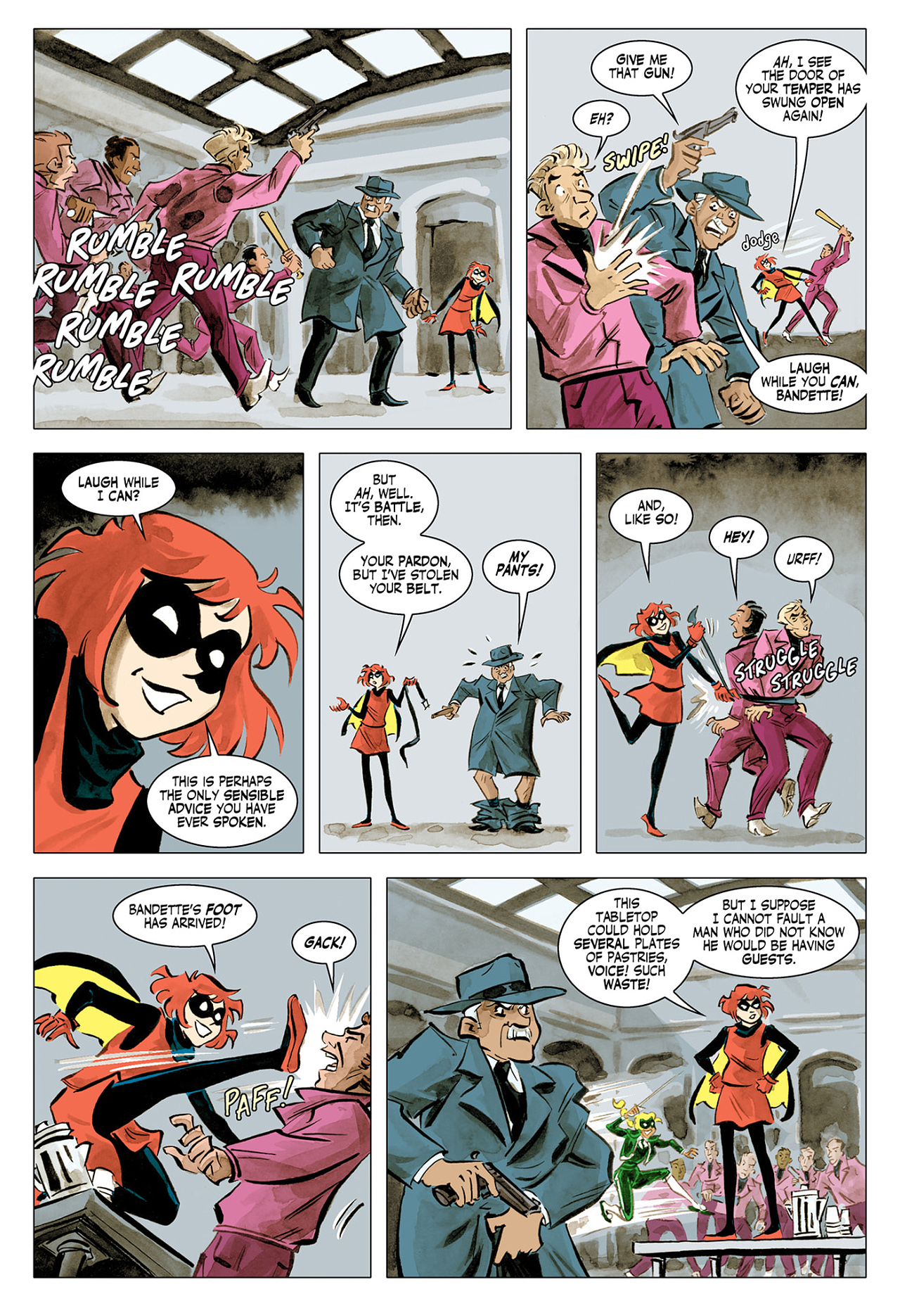 Read online Bandette (2012) comic -  Issue #22 - 15