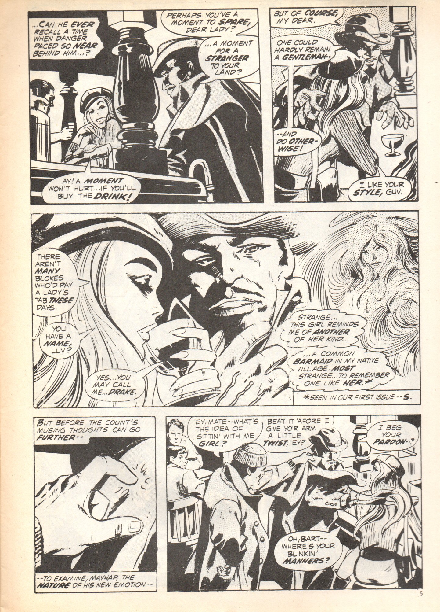 Read online Dracula Lives (1974) comic -  Issue #4 - 5