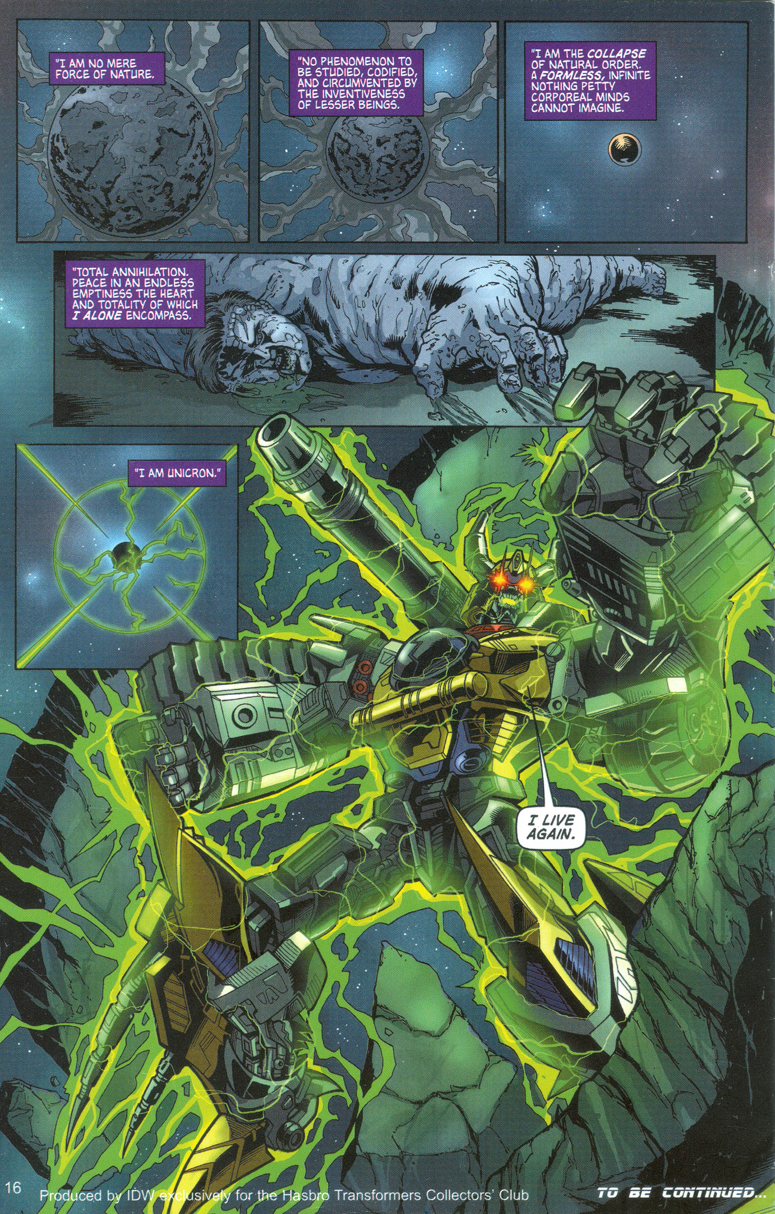 Read online Transformers: Collectors' Club comic -  Issue #9 - 16