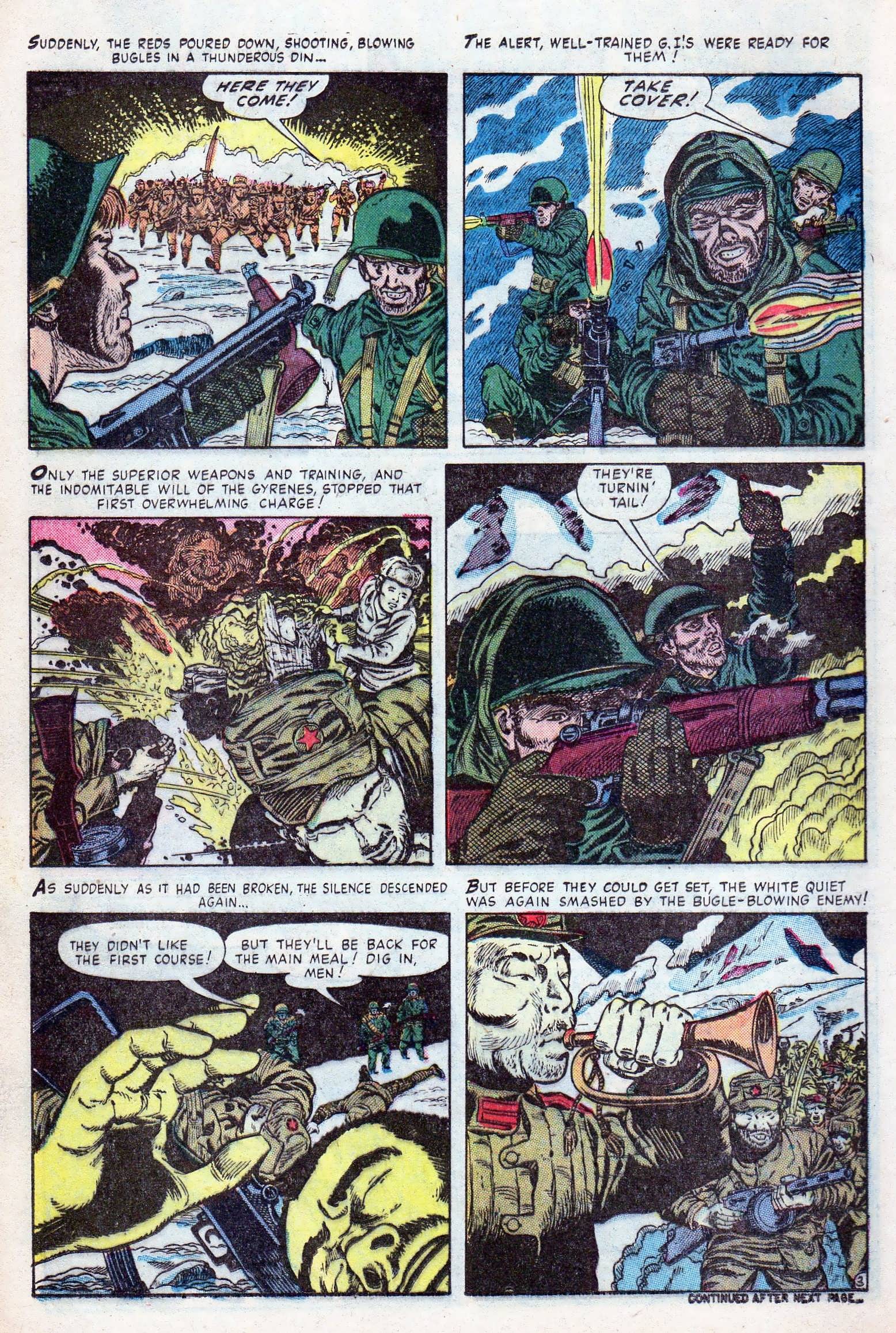 Read online Marines in Action comic -  Issue #3 - 12