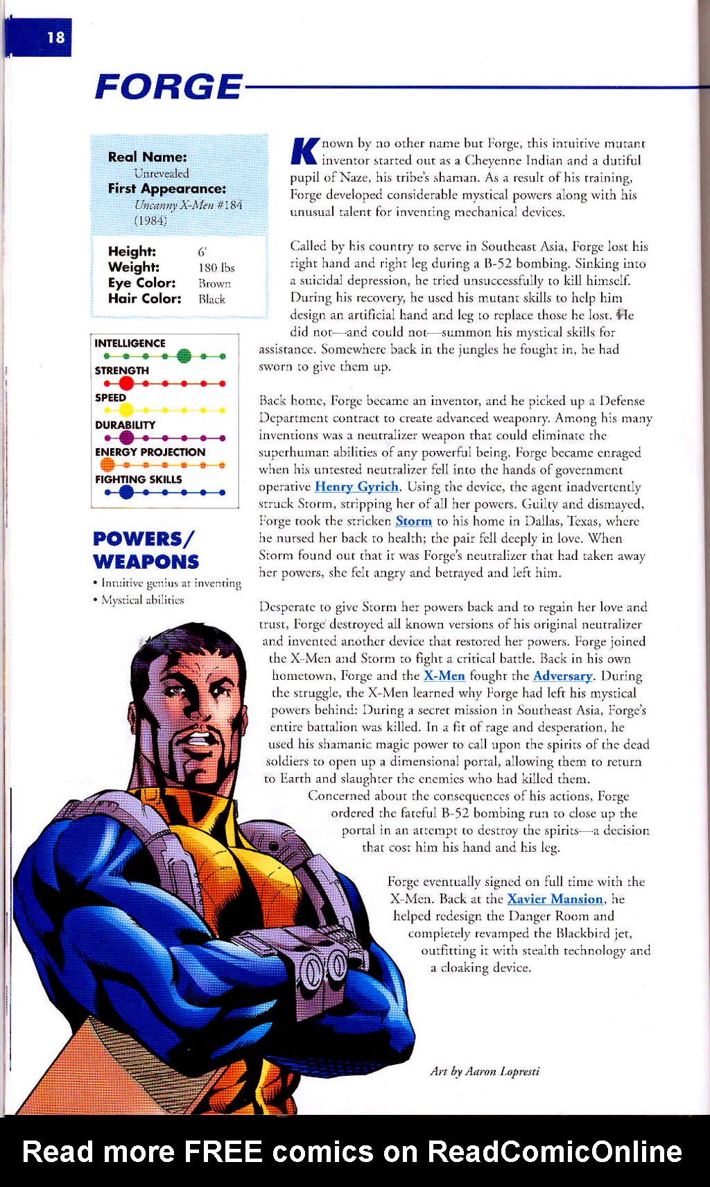 Read online Marvel Encyclopedia comic -  Issue # TPB 2 - 20