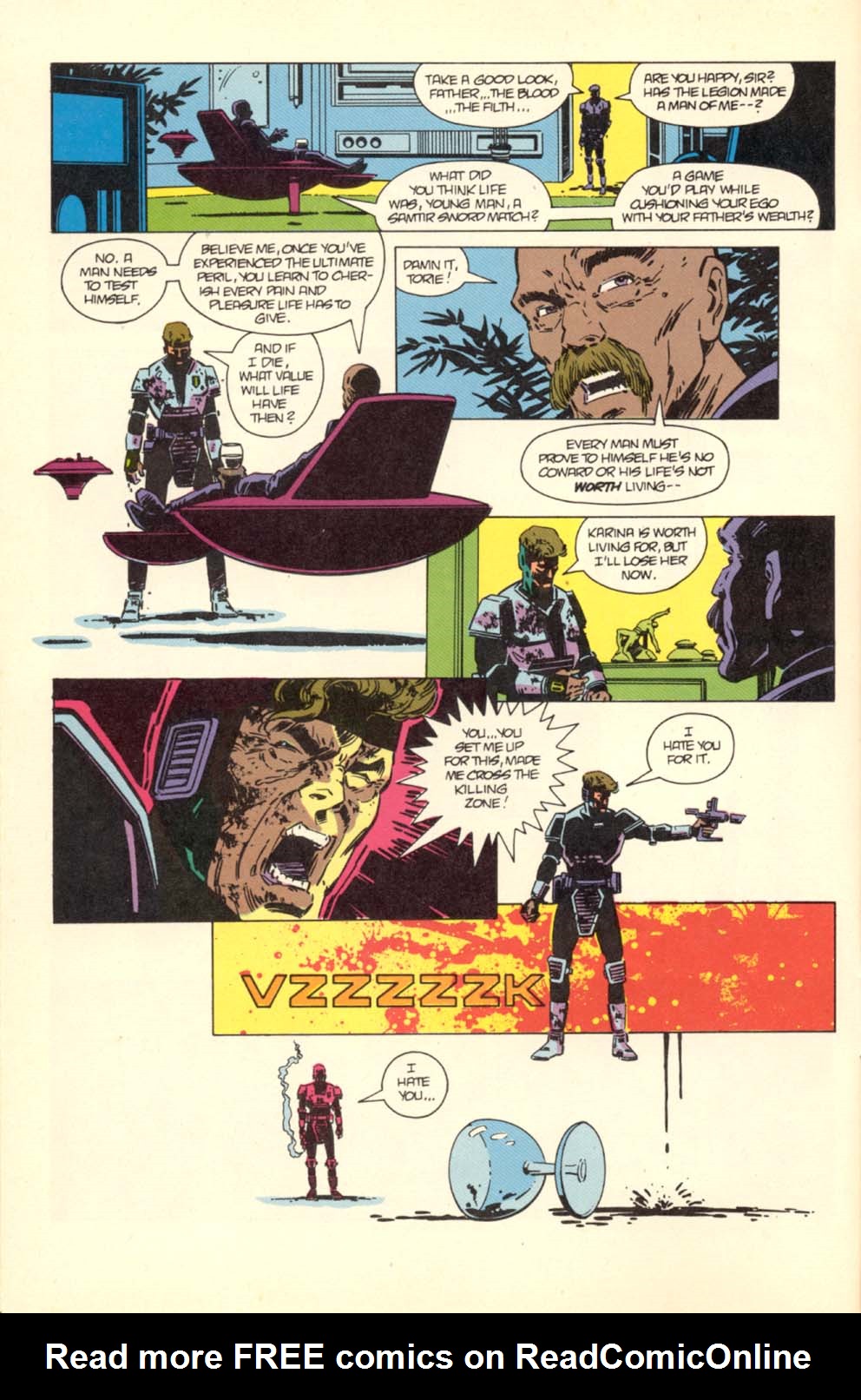 Read online Alien Legion comic -  Issue #4 - 10