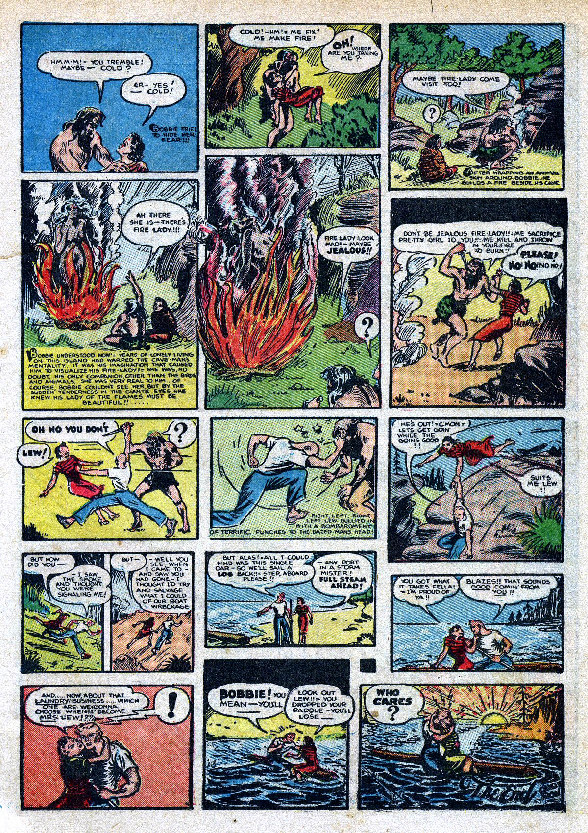Read online Amazing Man Comics comic -  Issue #6 - 21