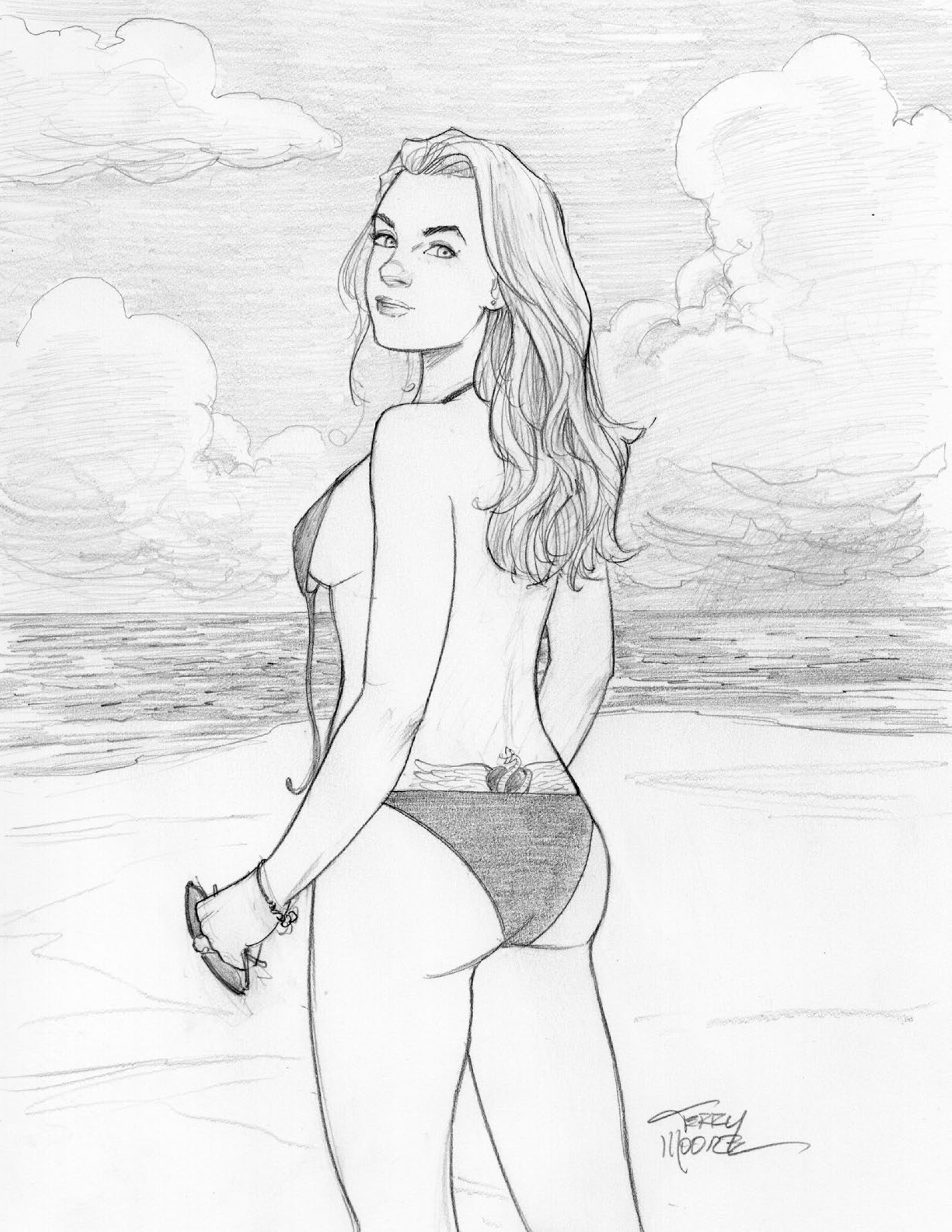 Read online Terry Moore after dark… comic -  Issue # TPB - 54