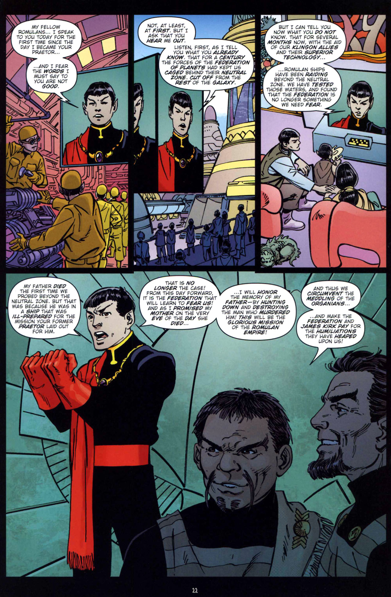 Read online Star Trek: Romulans - The Hollow Crown comic -  Issue #2 - 23