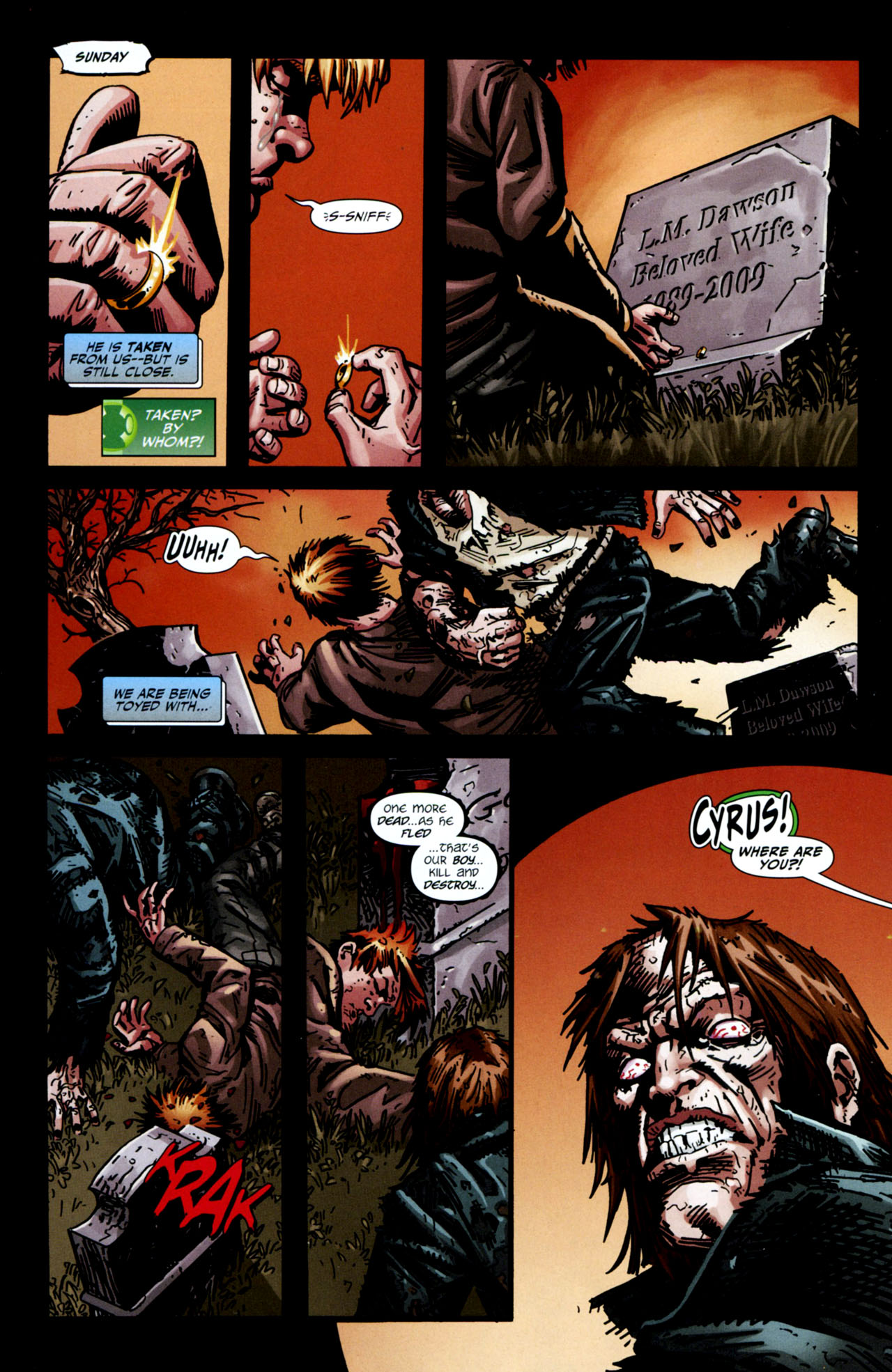 Read online Solomon Grundy comic -  Issue #1 - 6