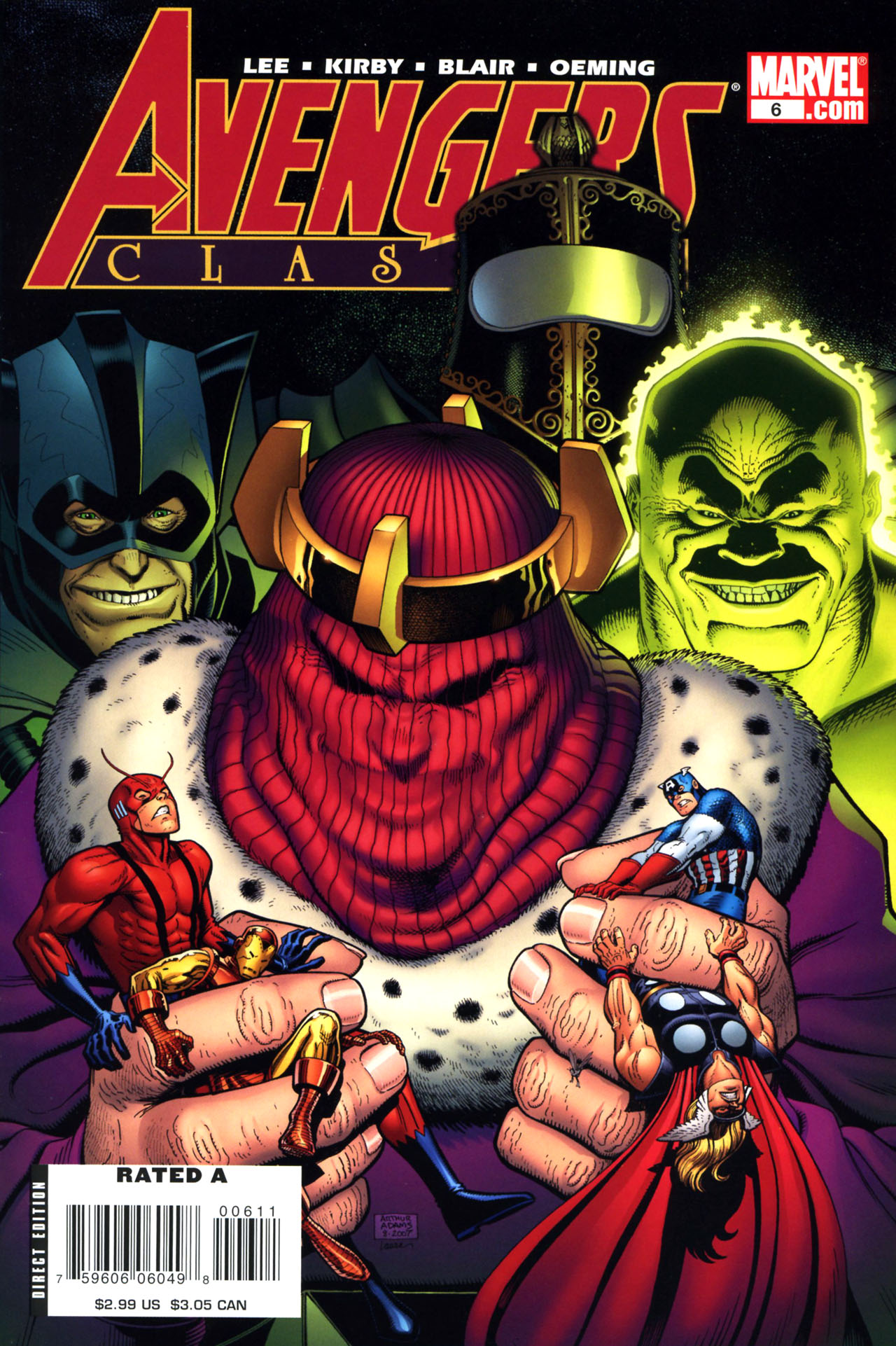 Read online Avengers Classic comic -  Issue #6 - 1