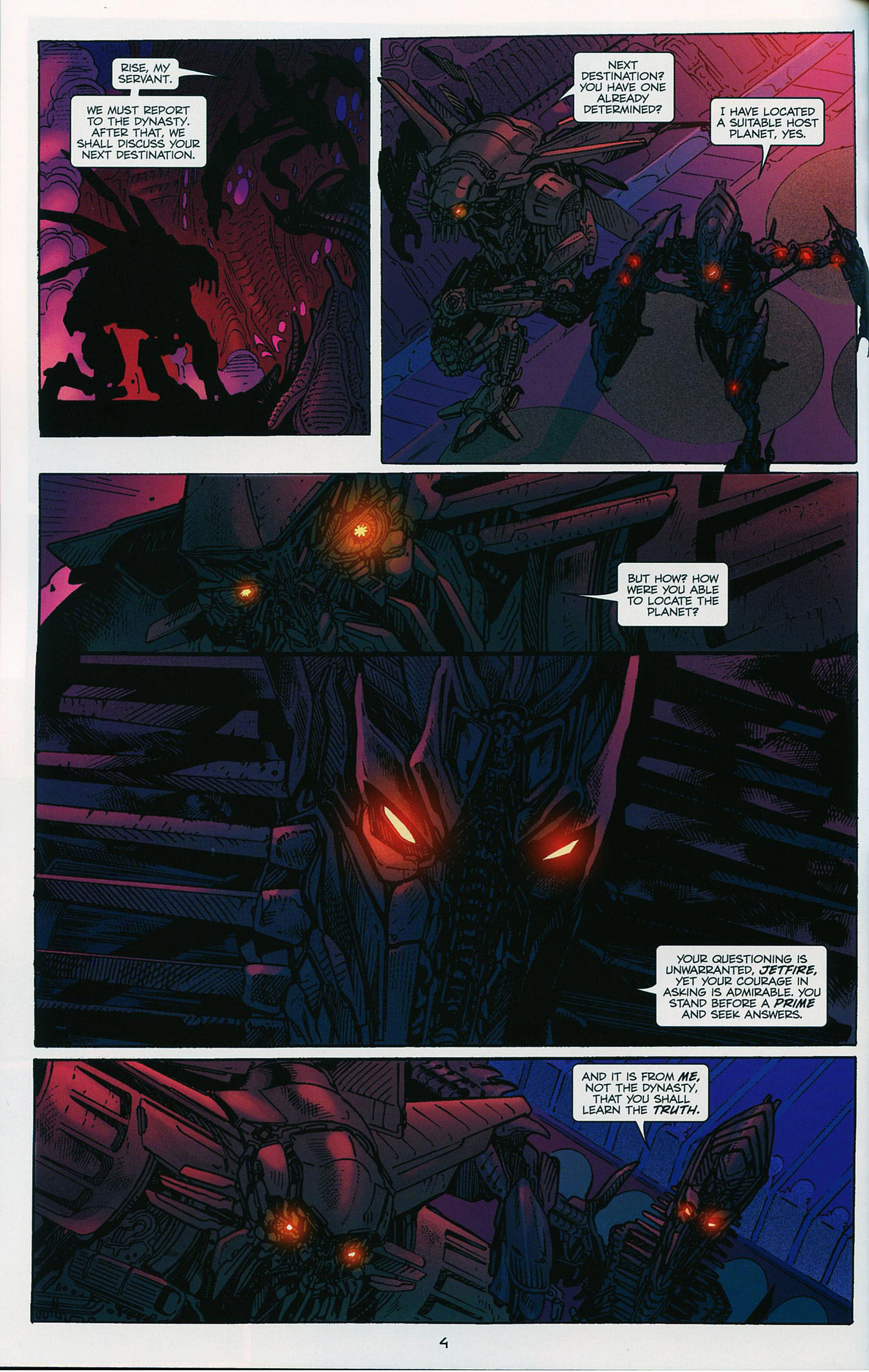 Read online Transformers: Tales of The Fallen comic -  Issue #3 - 5