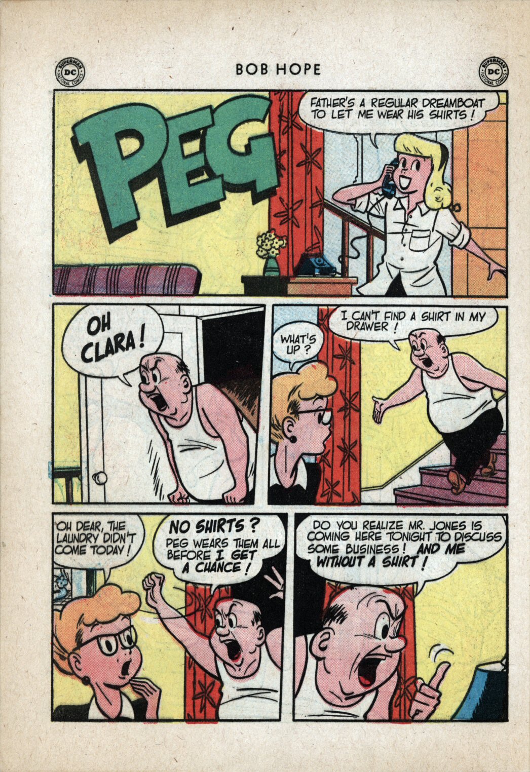 Read online The Adventures of Bob Hope comic -  Issue #43 - 31