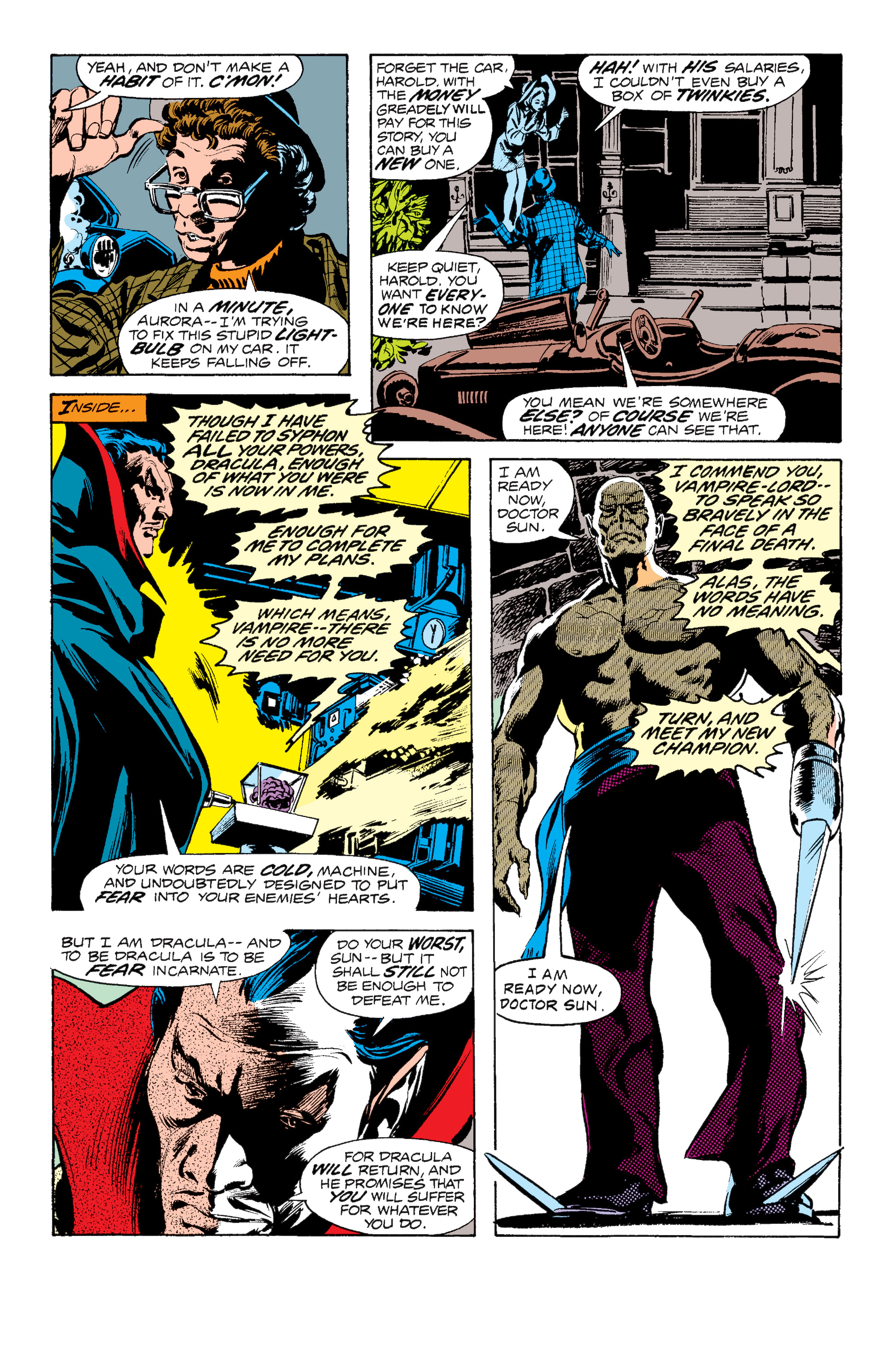 Read online Tomb of Dracula (1972) comic -  Issue # _The Complete Collection 4 (Part 2) - 71