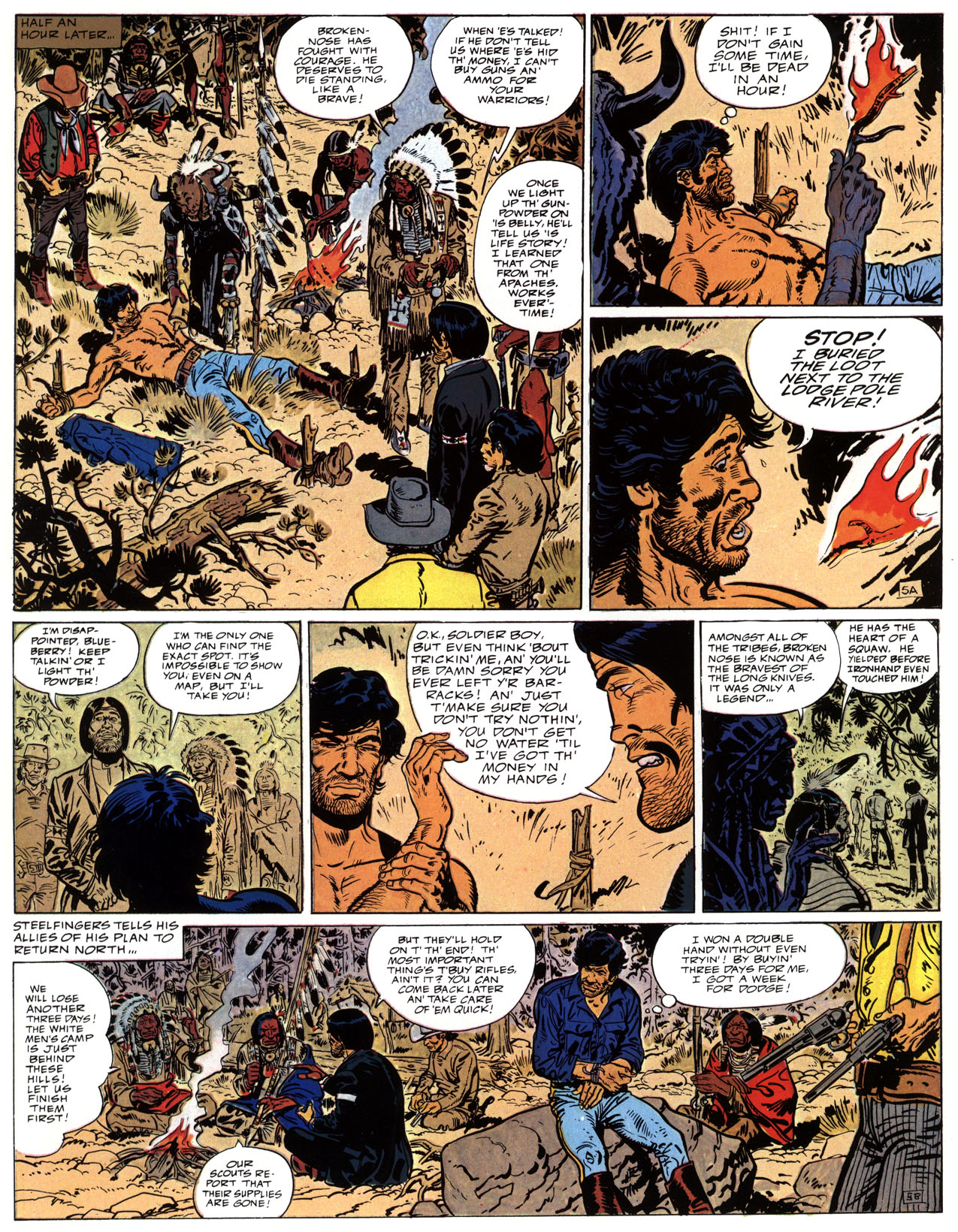 Read online Epic Graphic Novel: Lieutenant Blueberry comic -  Issue #3 - 9