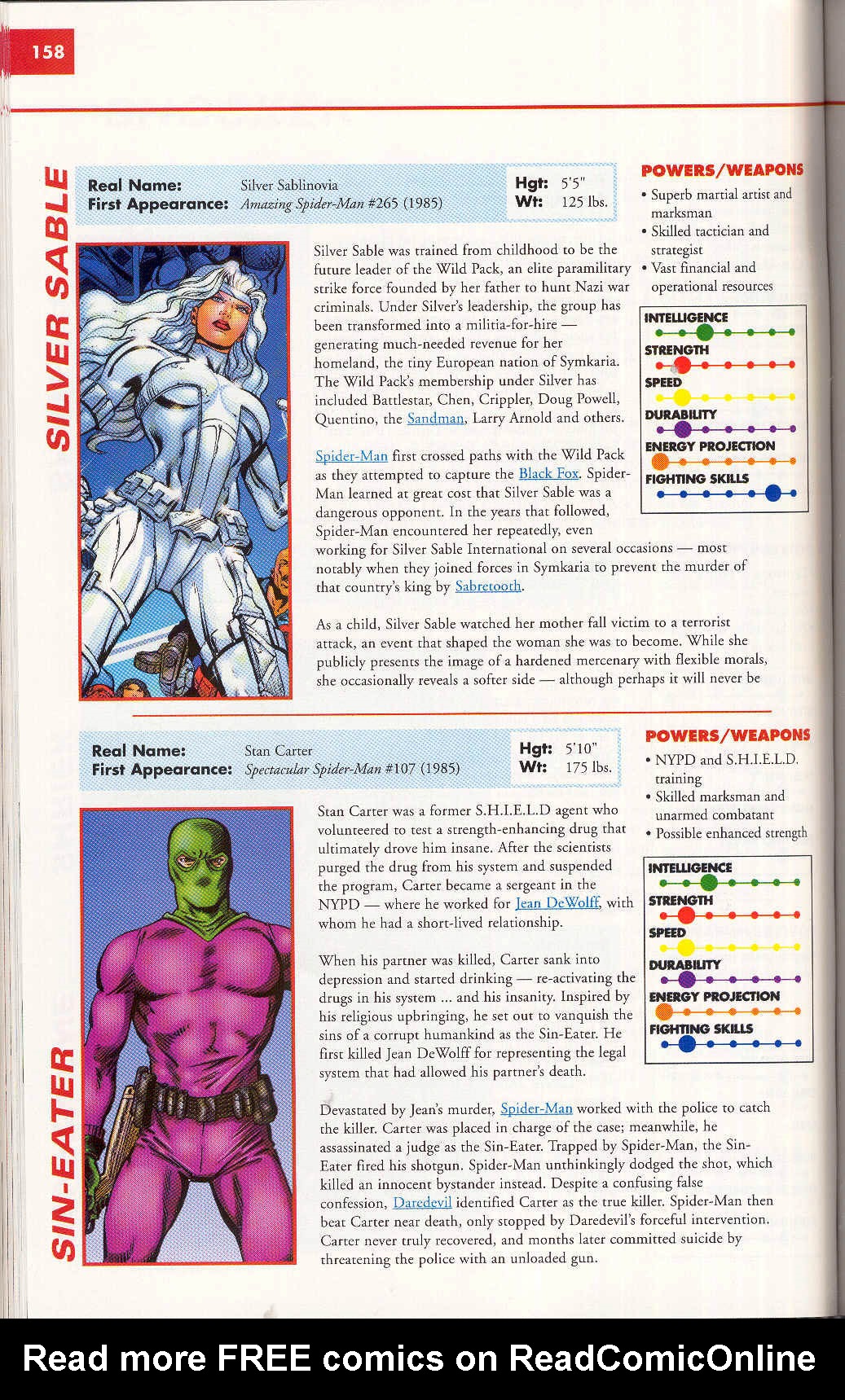 Read online Marvel Encyclopedia comic -  Issue # TPB 4 - 157