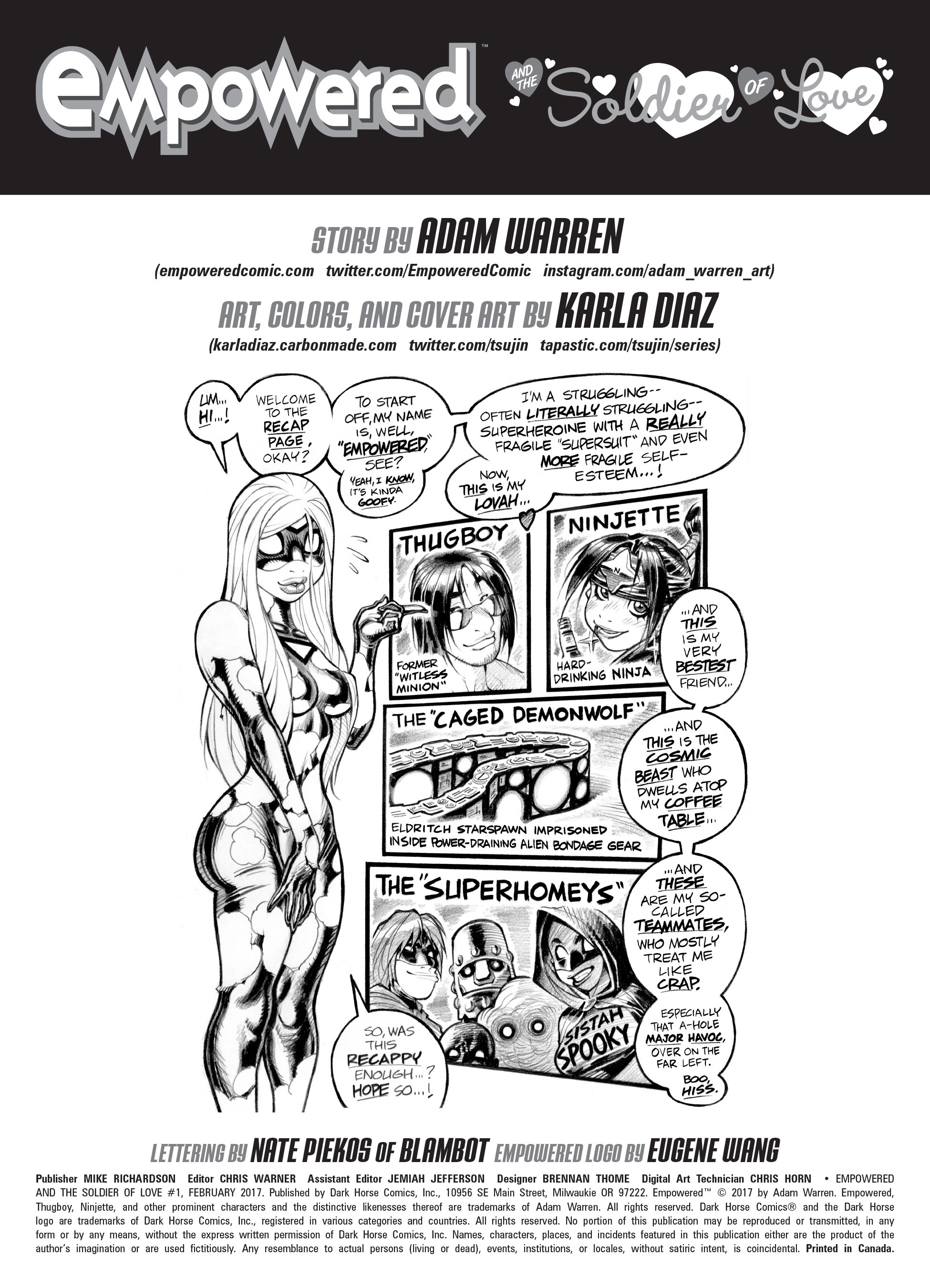 Read online Empowered and the Soldier of Love comic -  Issue #1 - 2