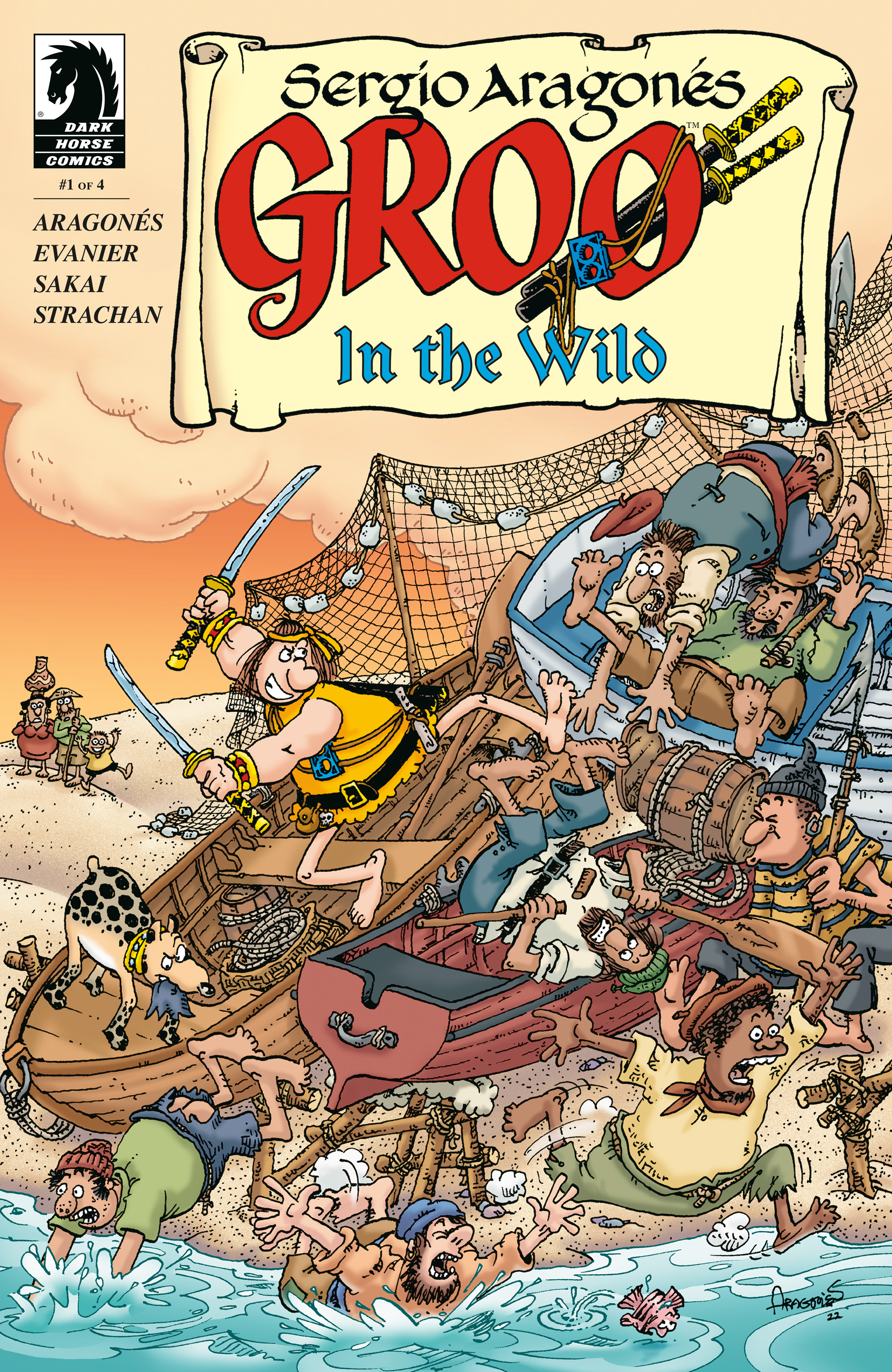 Read online Groo: In the Wild comic -  Issue #1 - 1