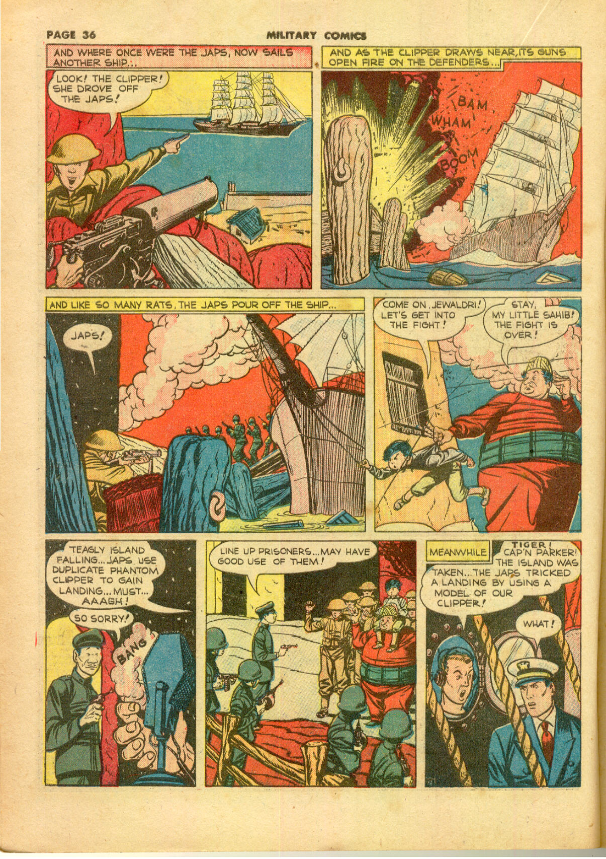 Read online Military Comics comic -  Issue #11 - 38