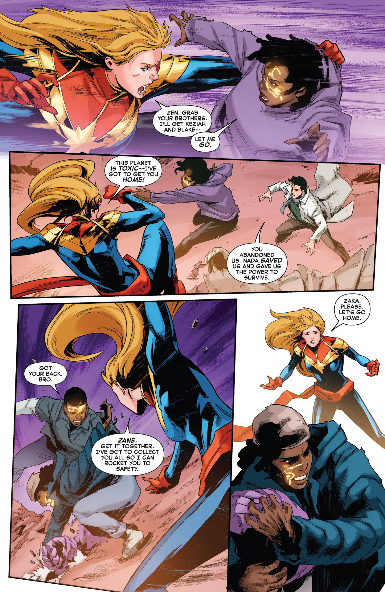 Read online Captain Marvel: Dark Tempest comic -  Issue #3 - 21