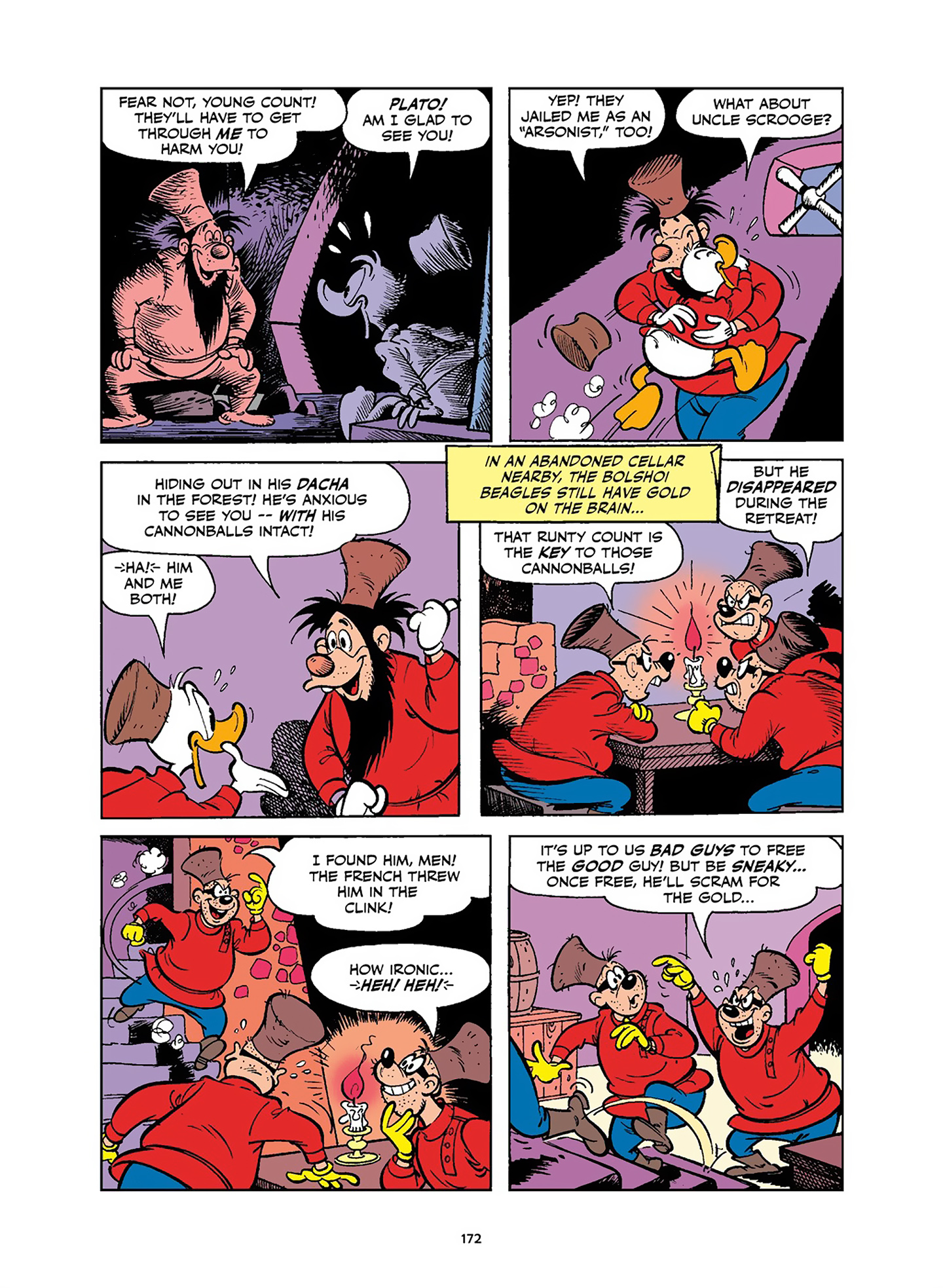 Read online Uncle Scrooge and Donald Duck in Les Misérables and War and Peace comic -  Issue # TPB (Part 2) - 70