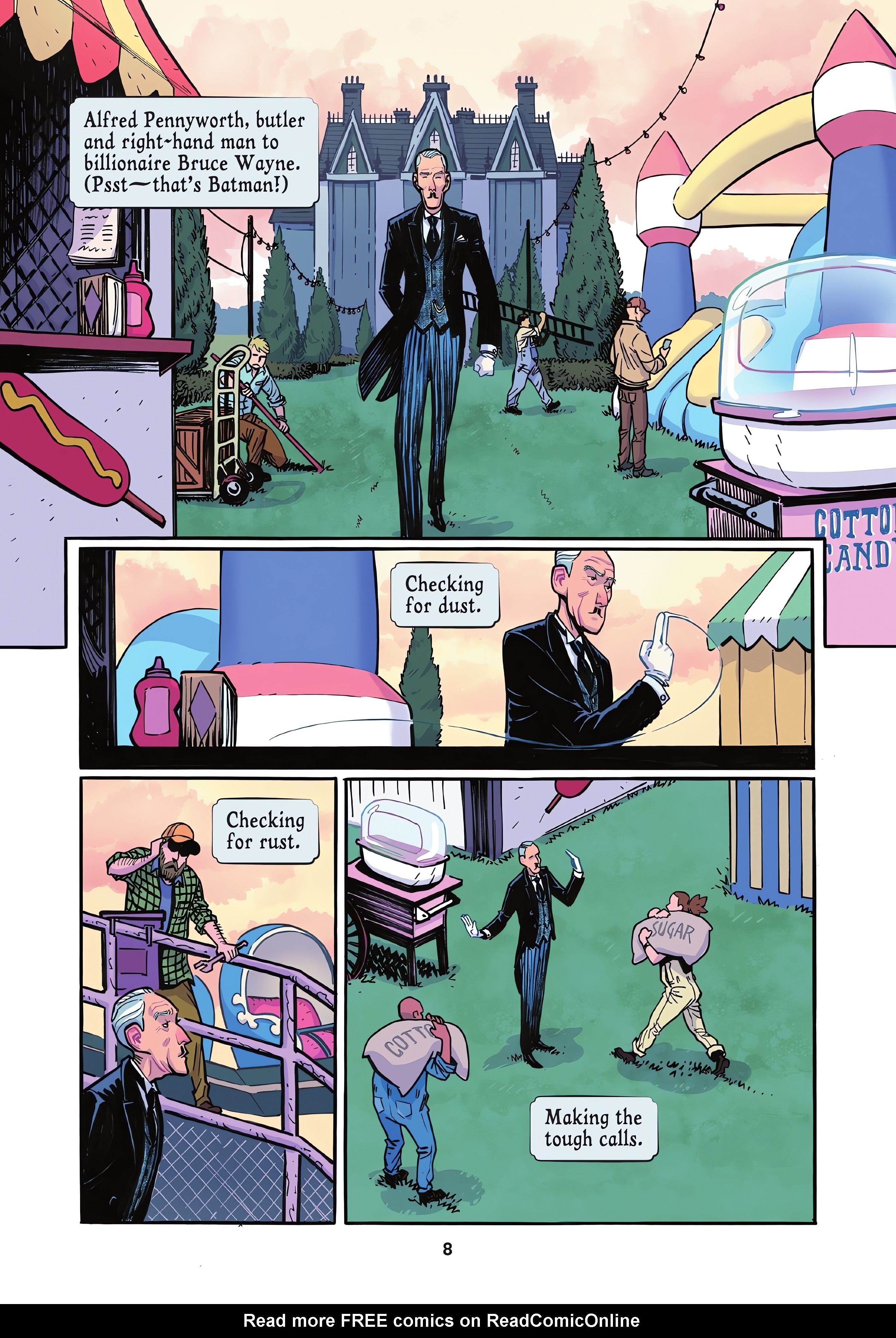 Read online Young Alfred: Pain in the Butler comic -  Issue # TPB (Part 1) - 8