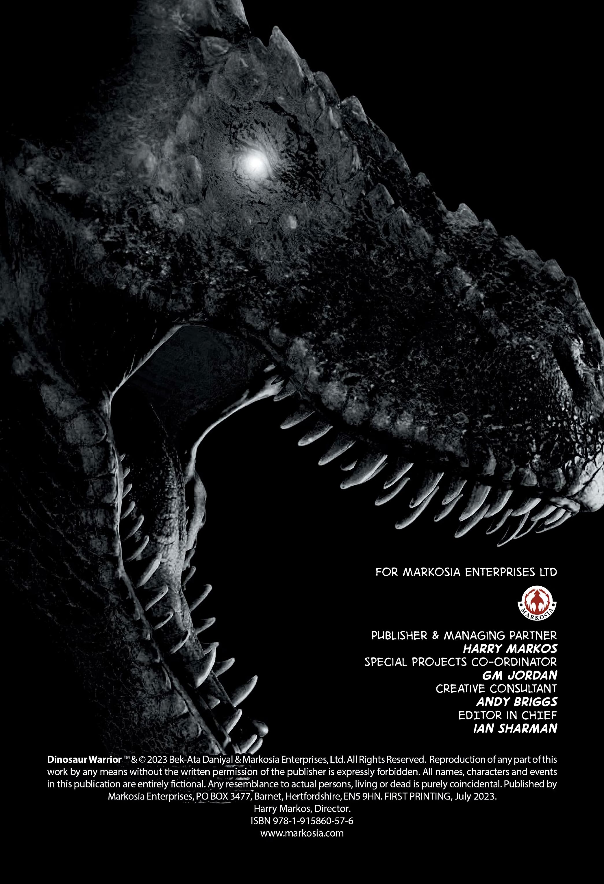 Read online Dinosaur Warrior comic -  Issue # TPB - 3
