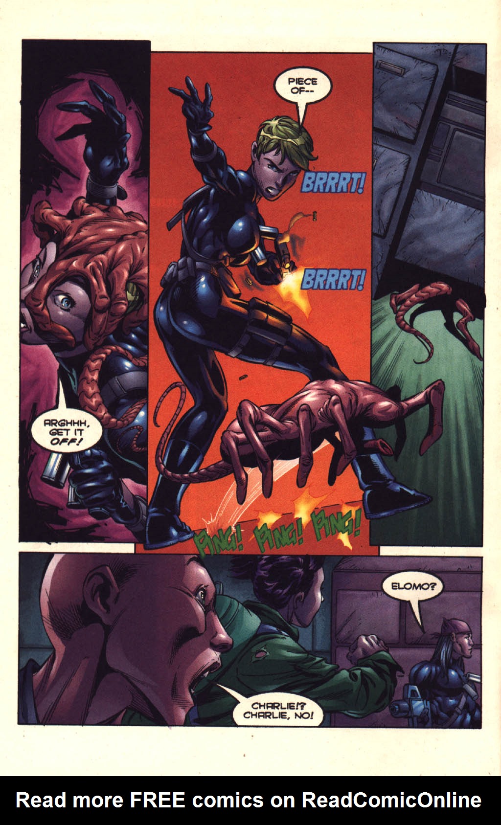 Read online Aliens vs. Predator: Xenogenesis comic -  Issue #3 - 4