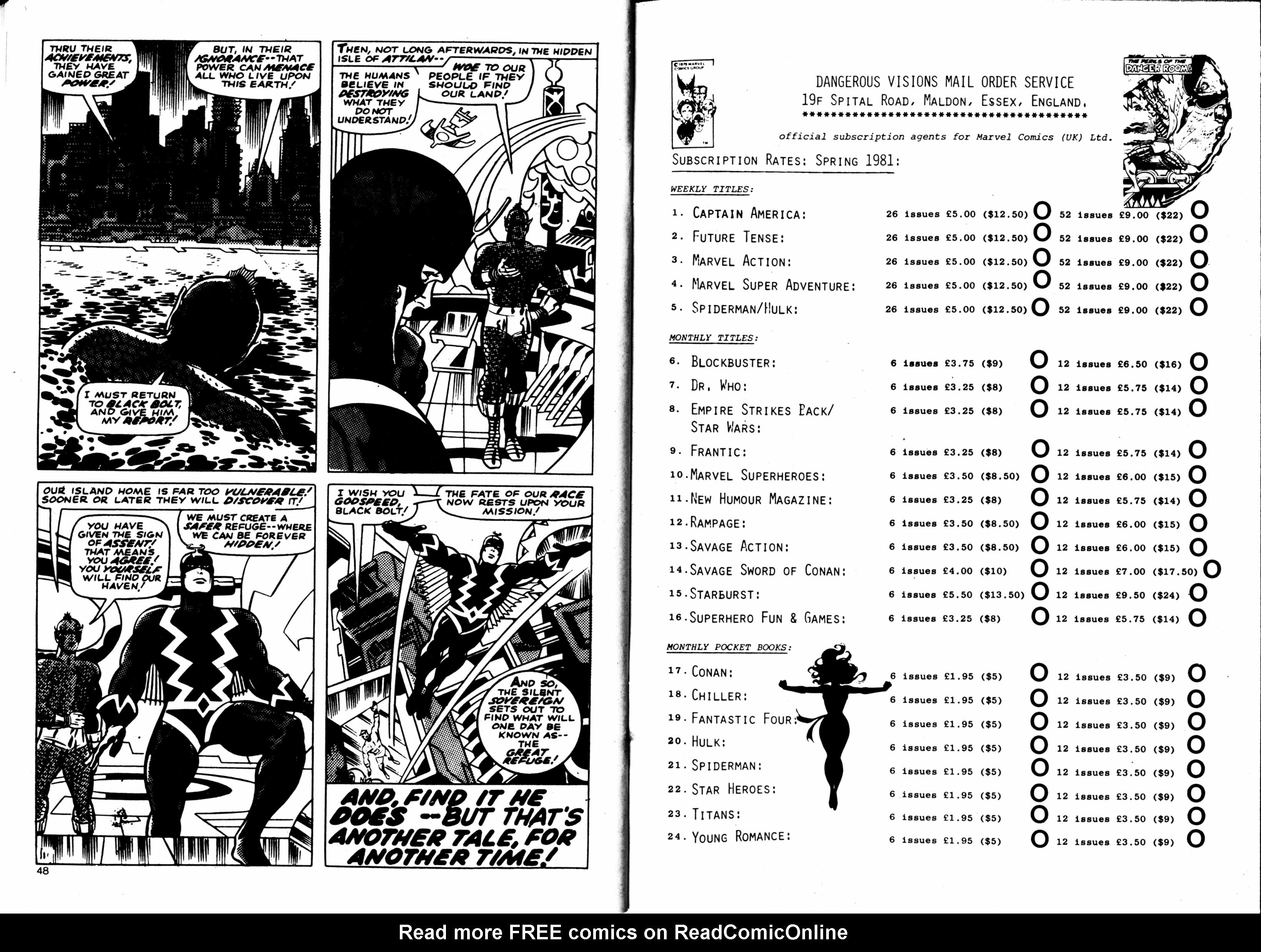 Read online Fantastic Four Pocket Book comic -  Issue #11 - 26