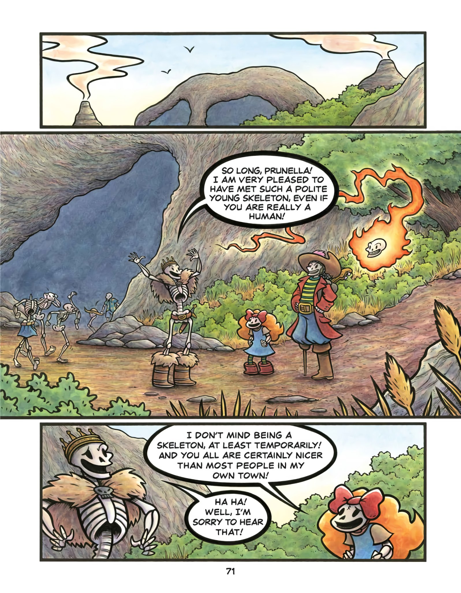 Read online Prunella and the Cursed Skull Ring comic -  Issue # TPB (Part 1) - 73