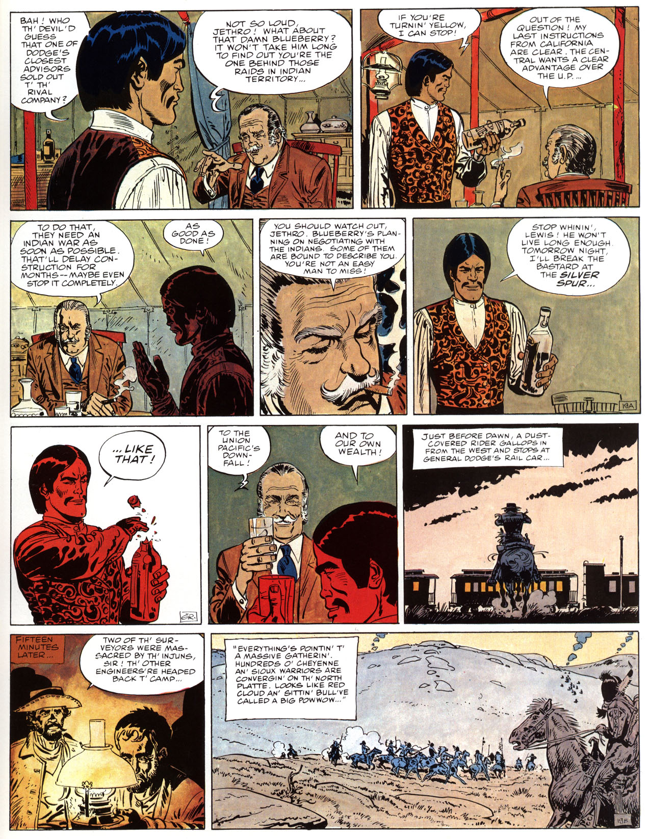 Read online Epic Graphic Novel: Lieutenant Blueberry comic -  Issue #1 - 23