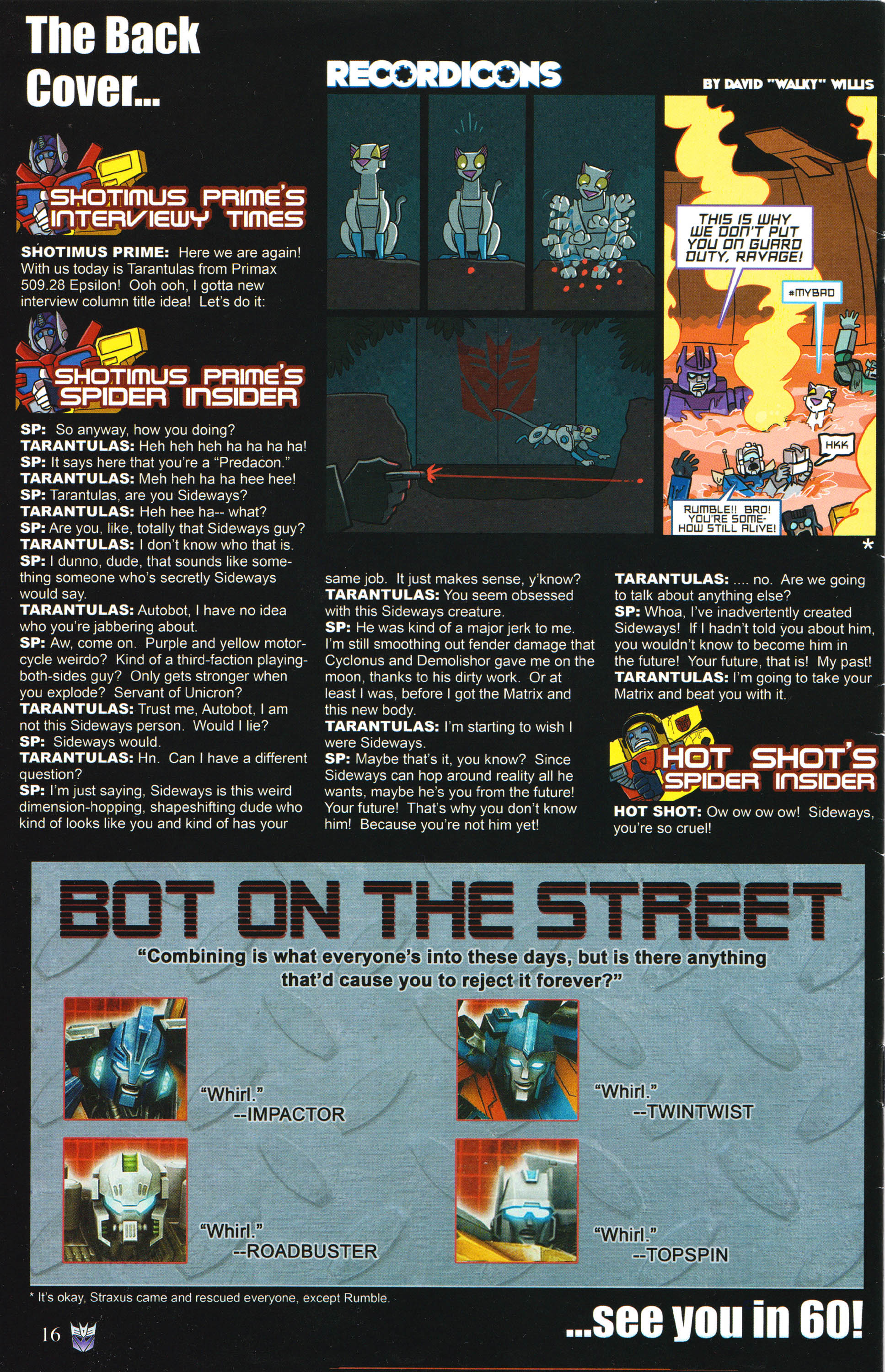 Read online Transformers: Collectors' Club comic -  Issue #63 - 16