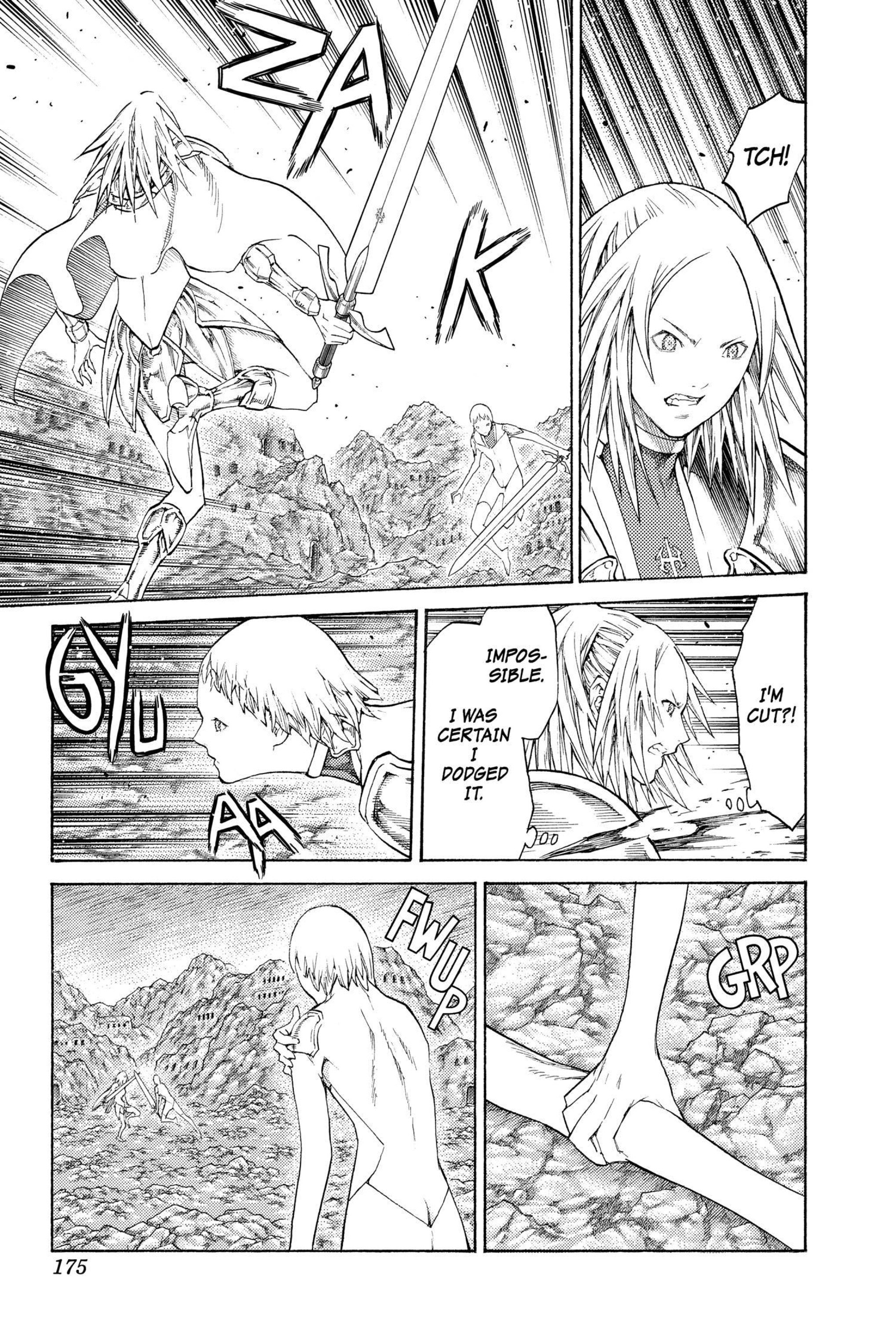 Read online Claymore comic -  Issue #19 - 157